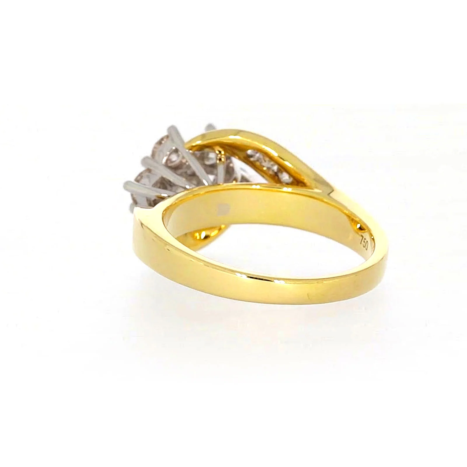 18ct Two Tone Gold Round Brilliant Cut with 1 CARAT tw of Diamonds Ring - Image 33