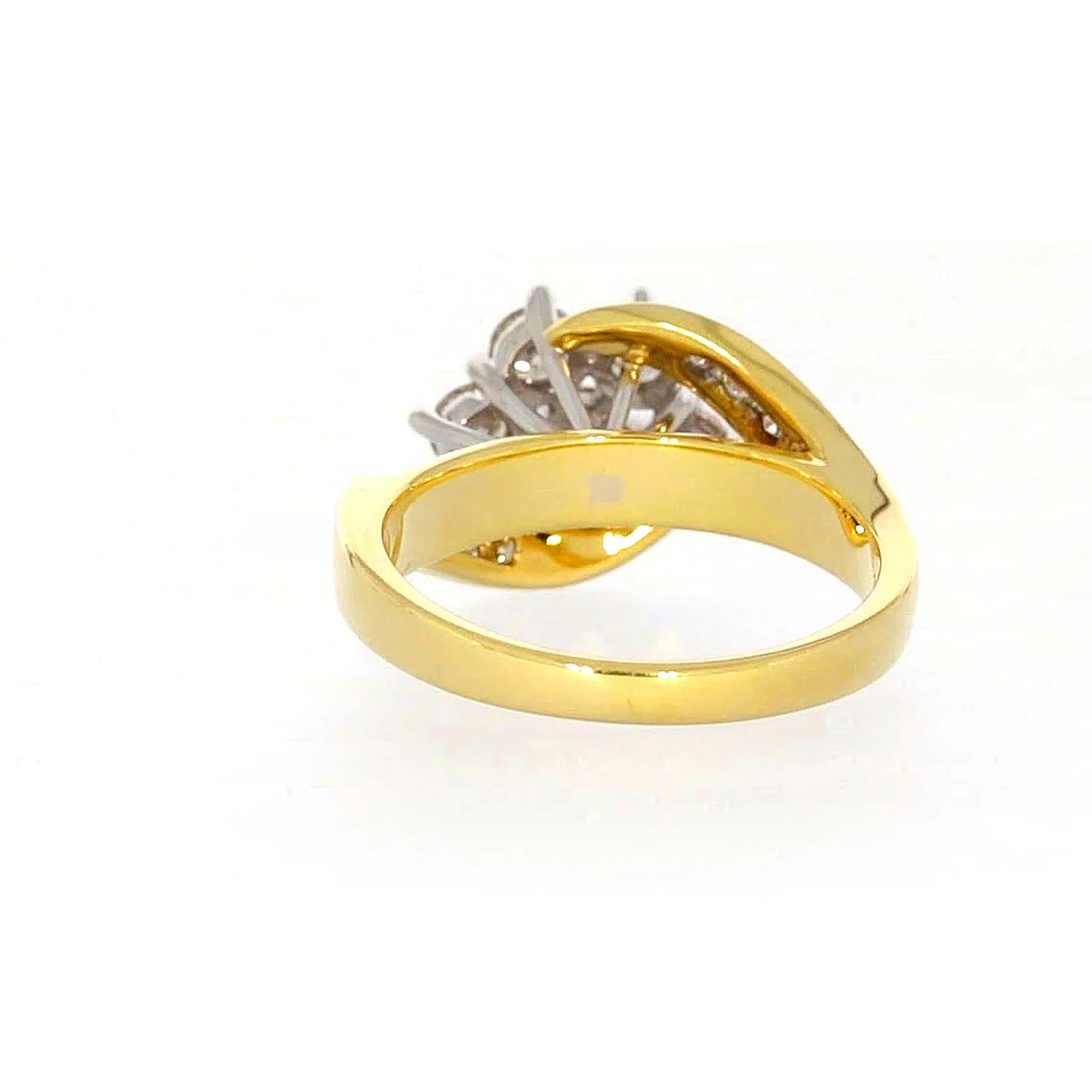 18ct Two Tone Gold Round Brilliant Cut with 1 CARAT tw of Diamonds Ring - Image 37