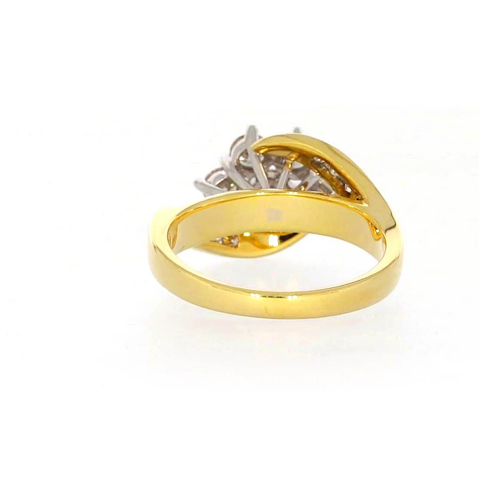 18ct Two Tone Gold Round Brilliant Cut with 1 CARAT tw of Diamonds Ring - Image 38
