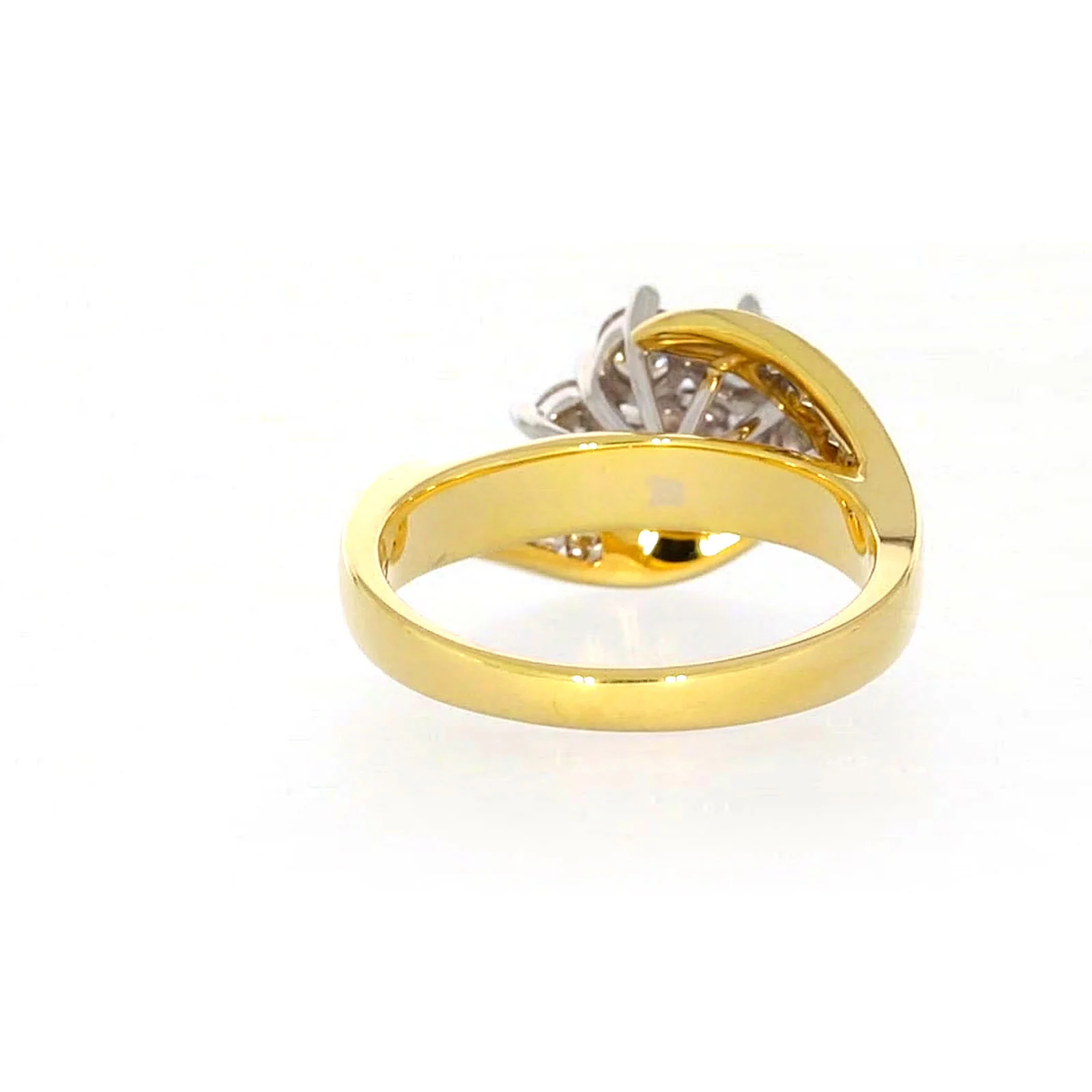 18ct Two Tone Gold Round Brilliant Cut with 1 CARAT tw of Diamonds Ring - Image 40