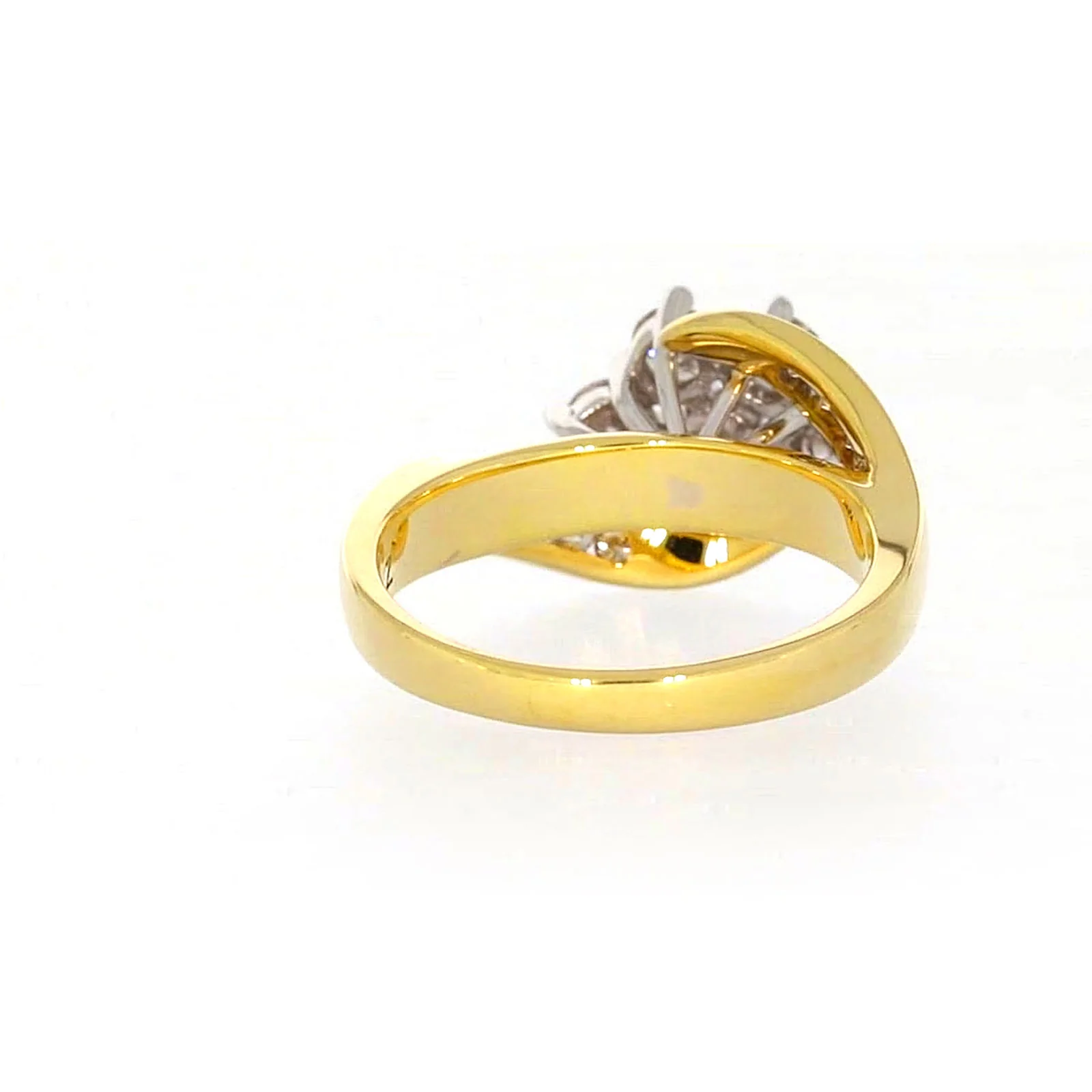 18ct Two Tone Gold Round Brilliant Cut with 1 CARAT tw of Diamonds Ring - Image 41