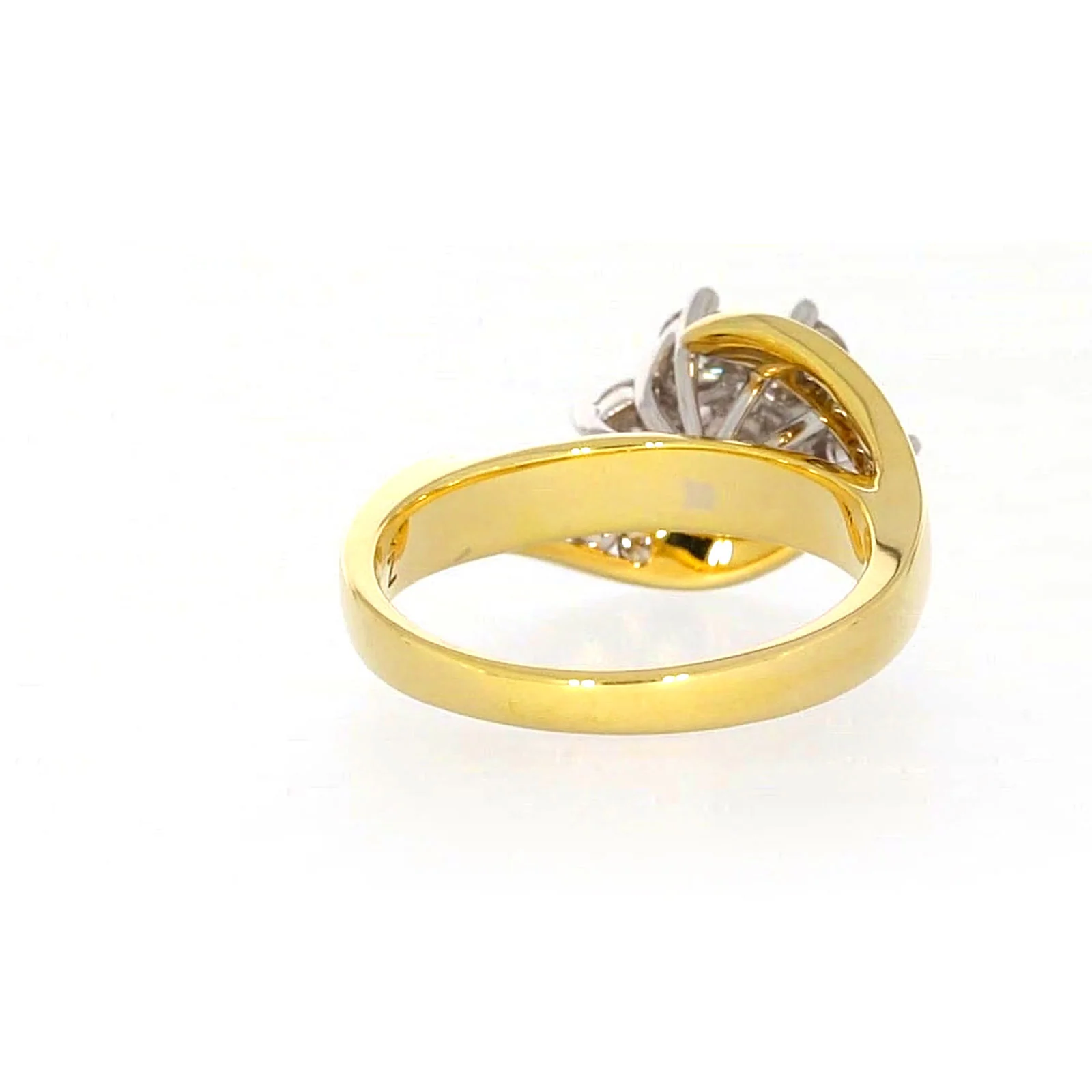 18ct Two Tone Gold Round Brilliant Cut with 1 CARAT tw of Diamonds Ring - Image 42