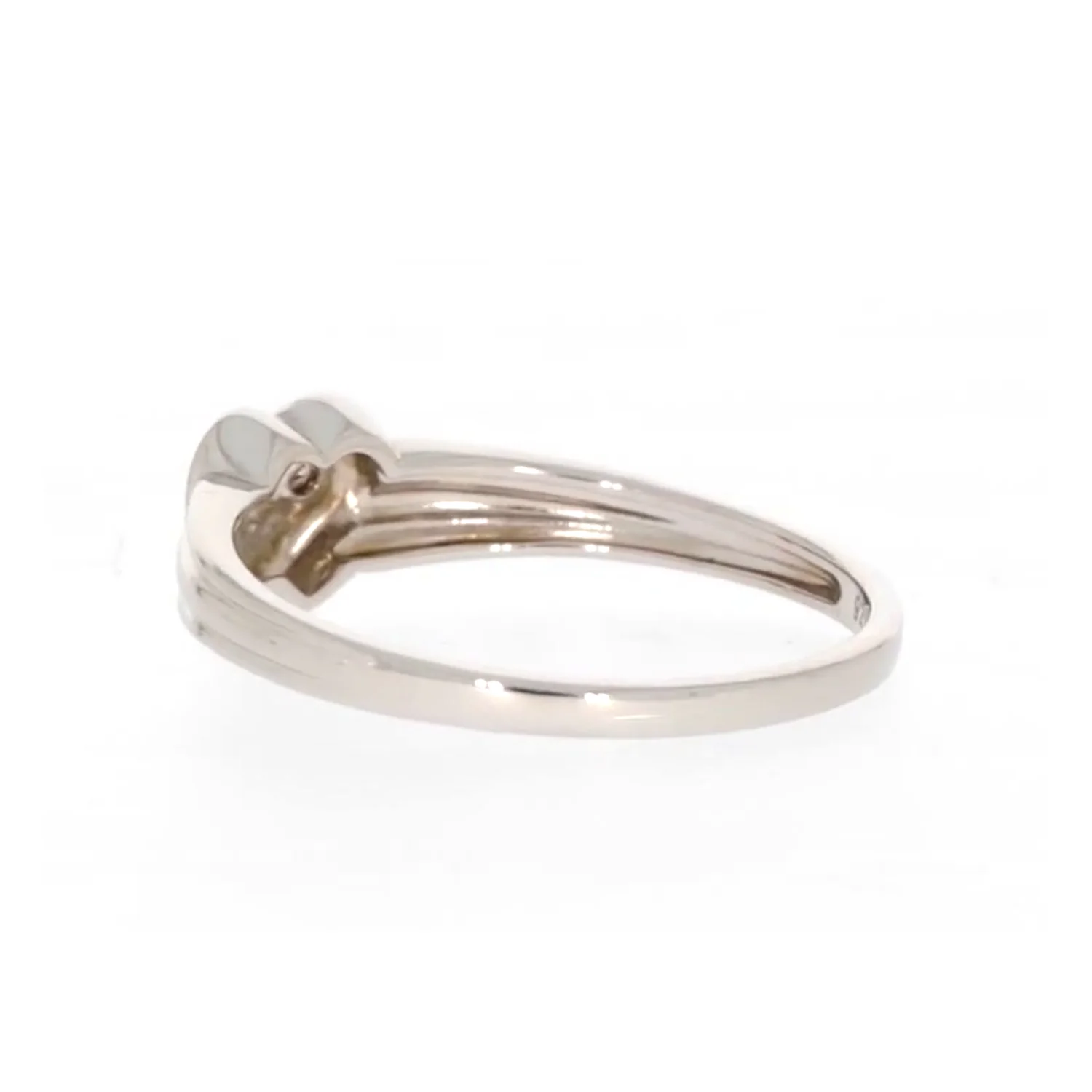 My First Diamond Kids Sterling Silver Diamond Set Signet Ring - Image 30