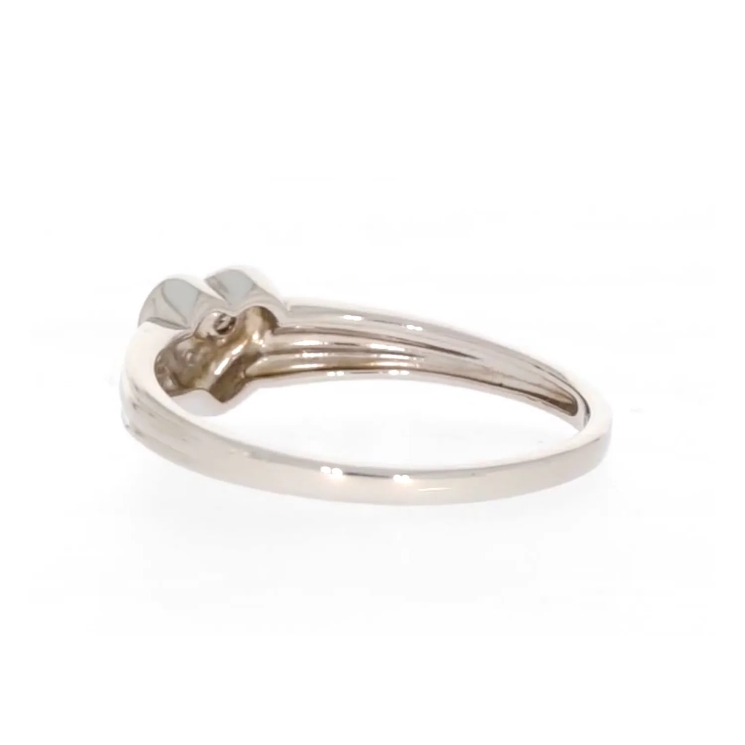 My First Diamond Kids Sterling Silver Diamond Set Signet Ring - Image 31