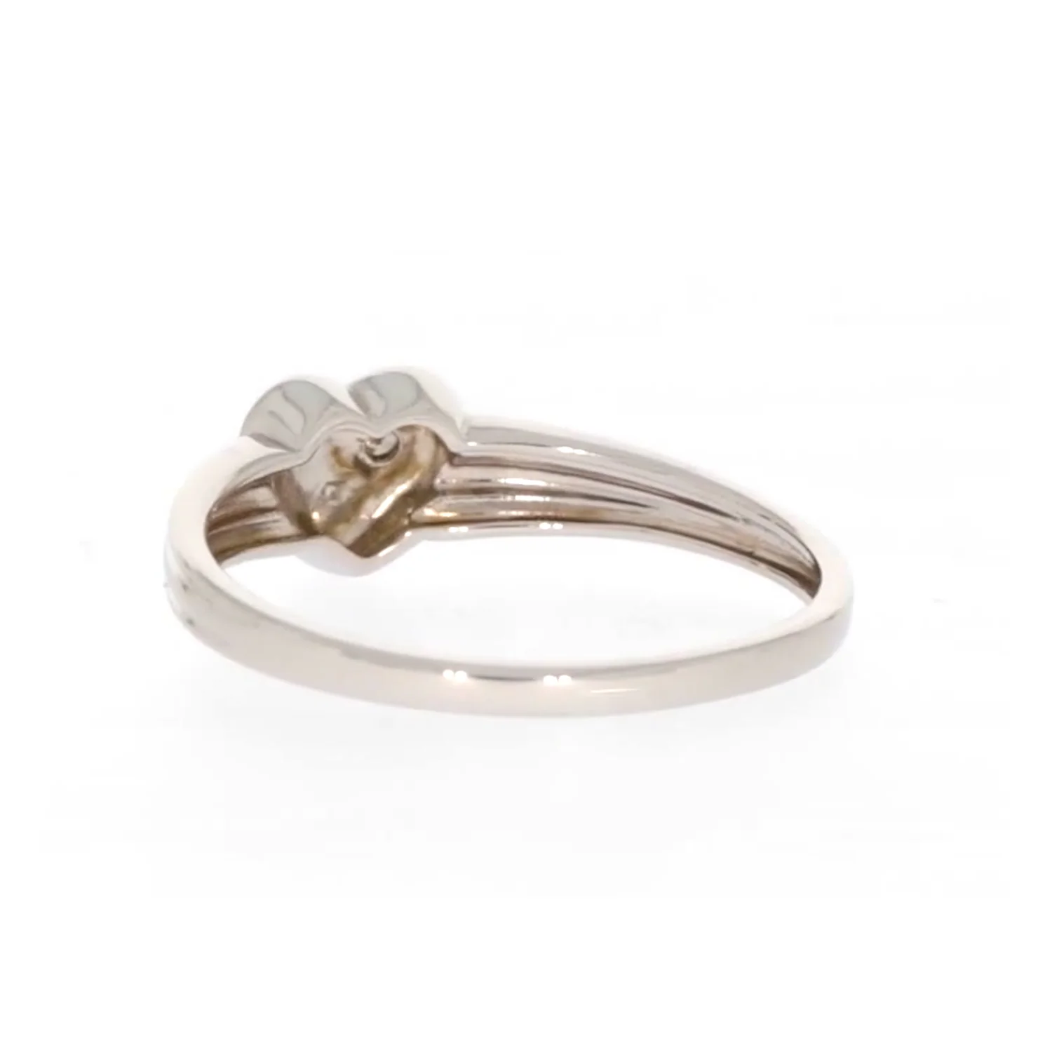 My First Diamond Kids Sterling Silver Diamond Set Signet Ring - Image 34