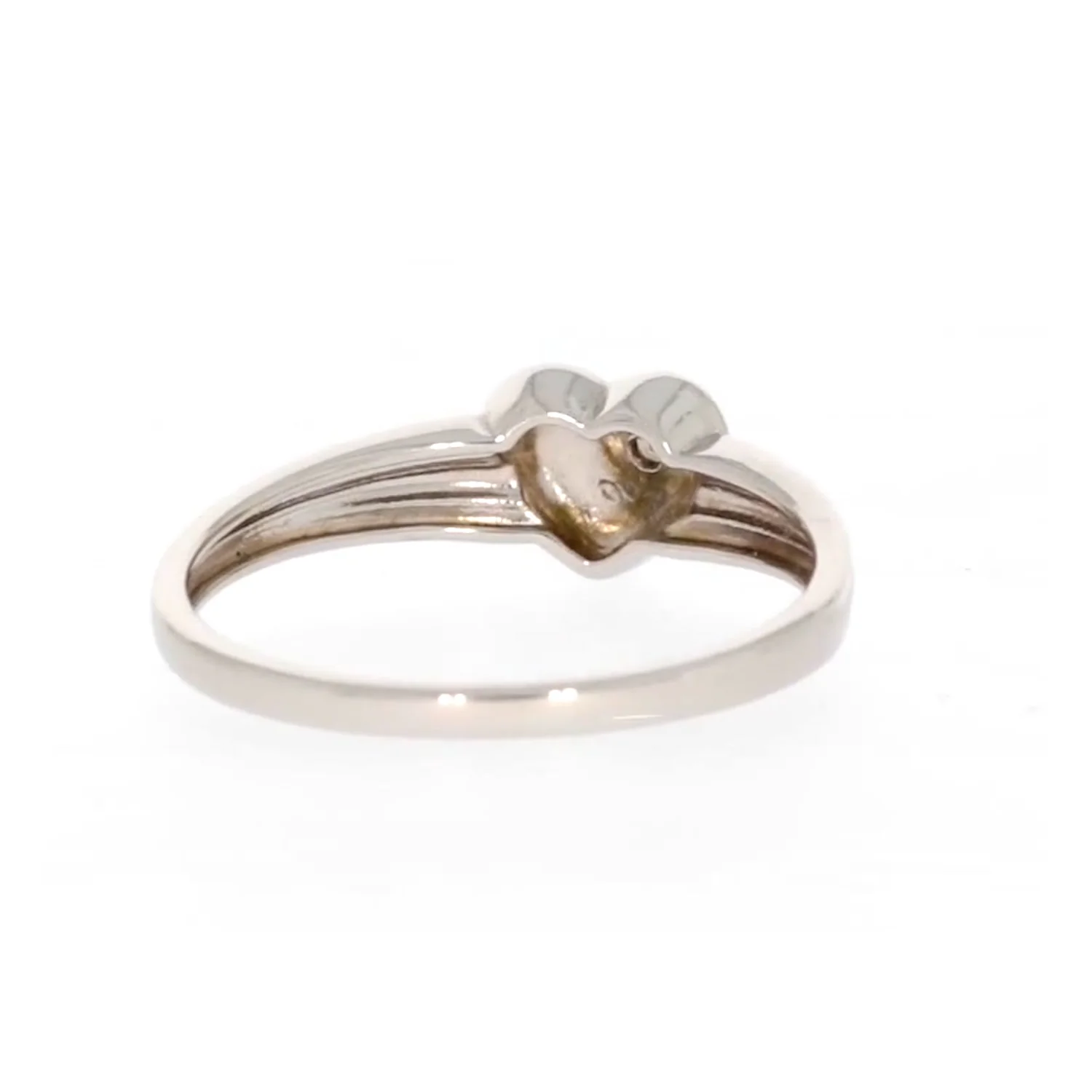 My First Diamond Kids Sterling Silver Diamond Set Signet Ring - Image 43