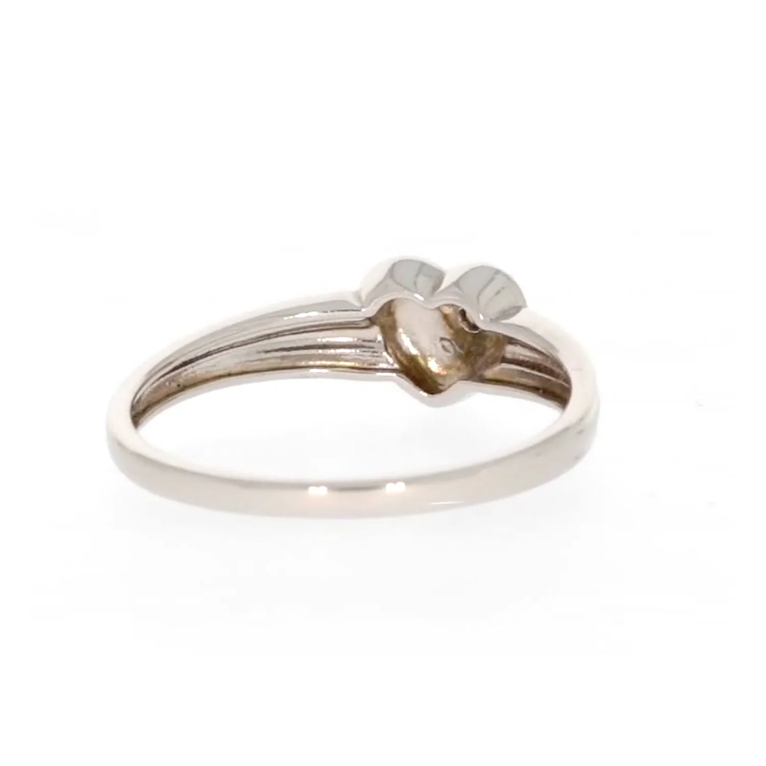 My First Diamond Kids Sterling Silver Diamond Set Signet Ring - Image 44