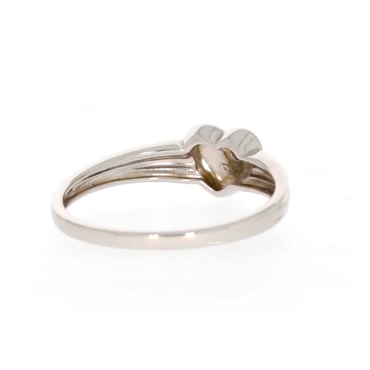 My First Diamond Kids Sterling Silver Diamond Set Signet Ring - Image 45