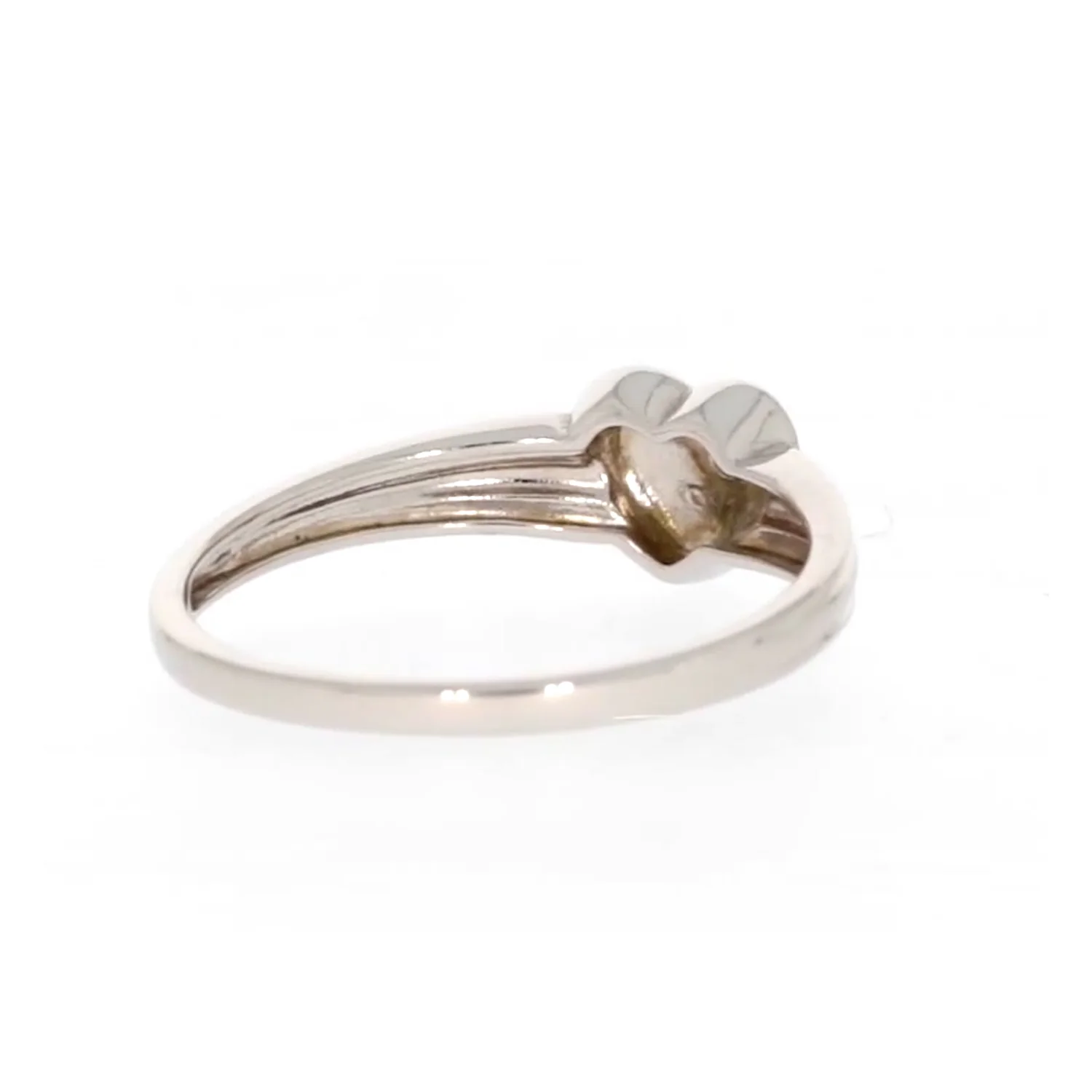 My First Diamond Kids Sterling Silver Diamond Set Signet Ring - Image 46