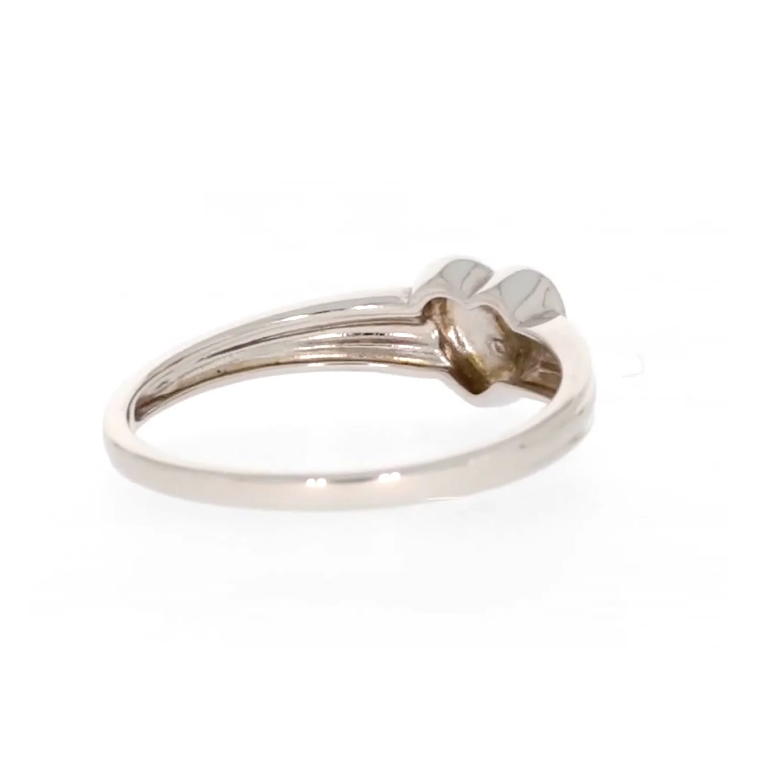My First Diamond Kids Sterling Silver Diamond Set Signet Ring - Image 47