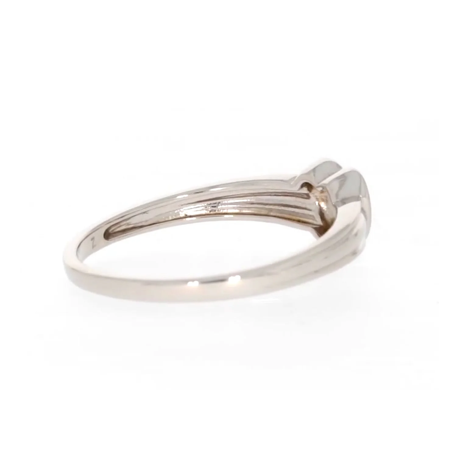 My First Diamond Kids Sterling Silver Diamond Set Signet Ring - Image 52