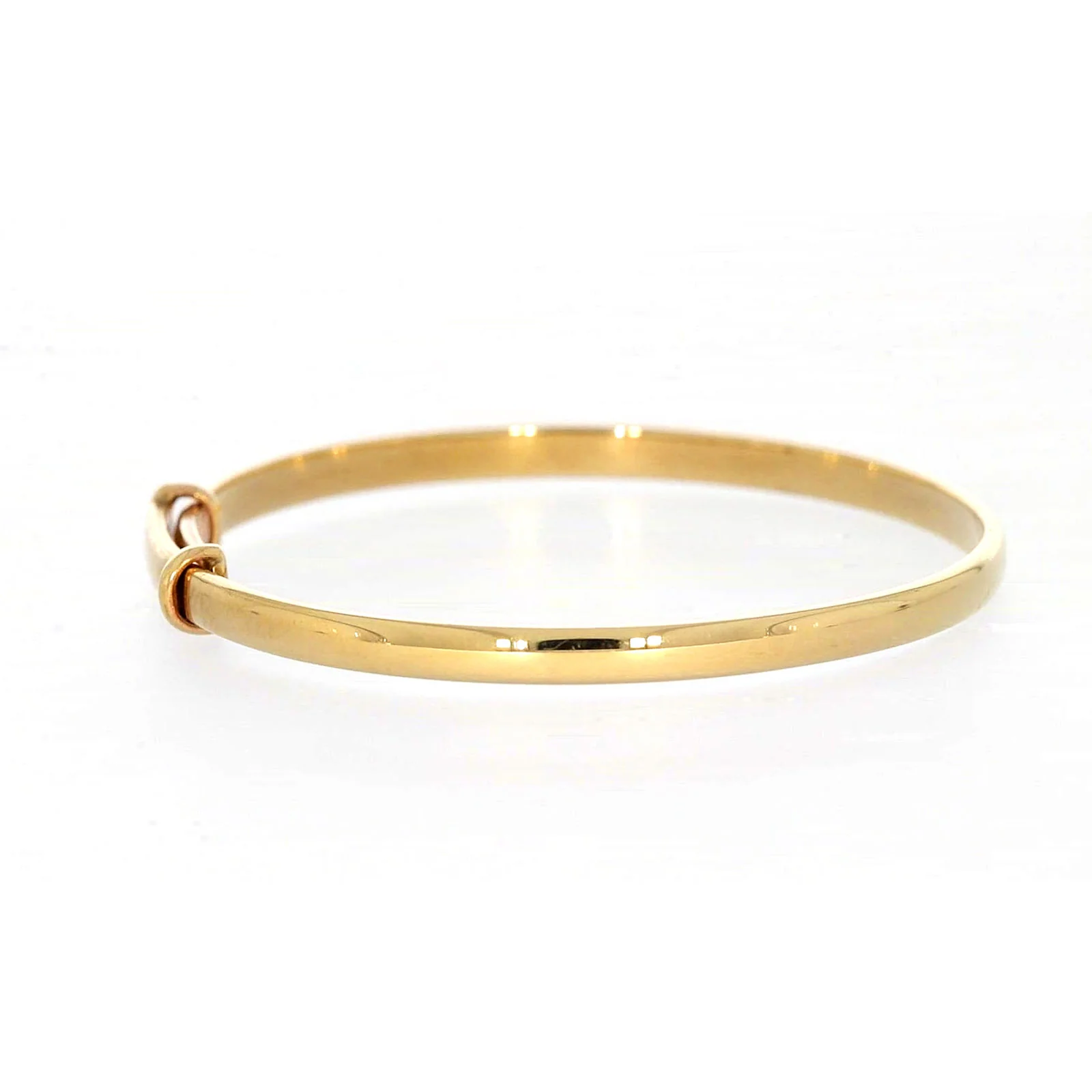 9ct Yellow Gold 34-48mm Adjustable Baby Bangle - Image 53