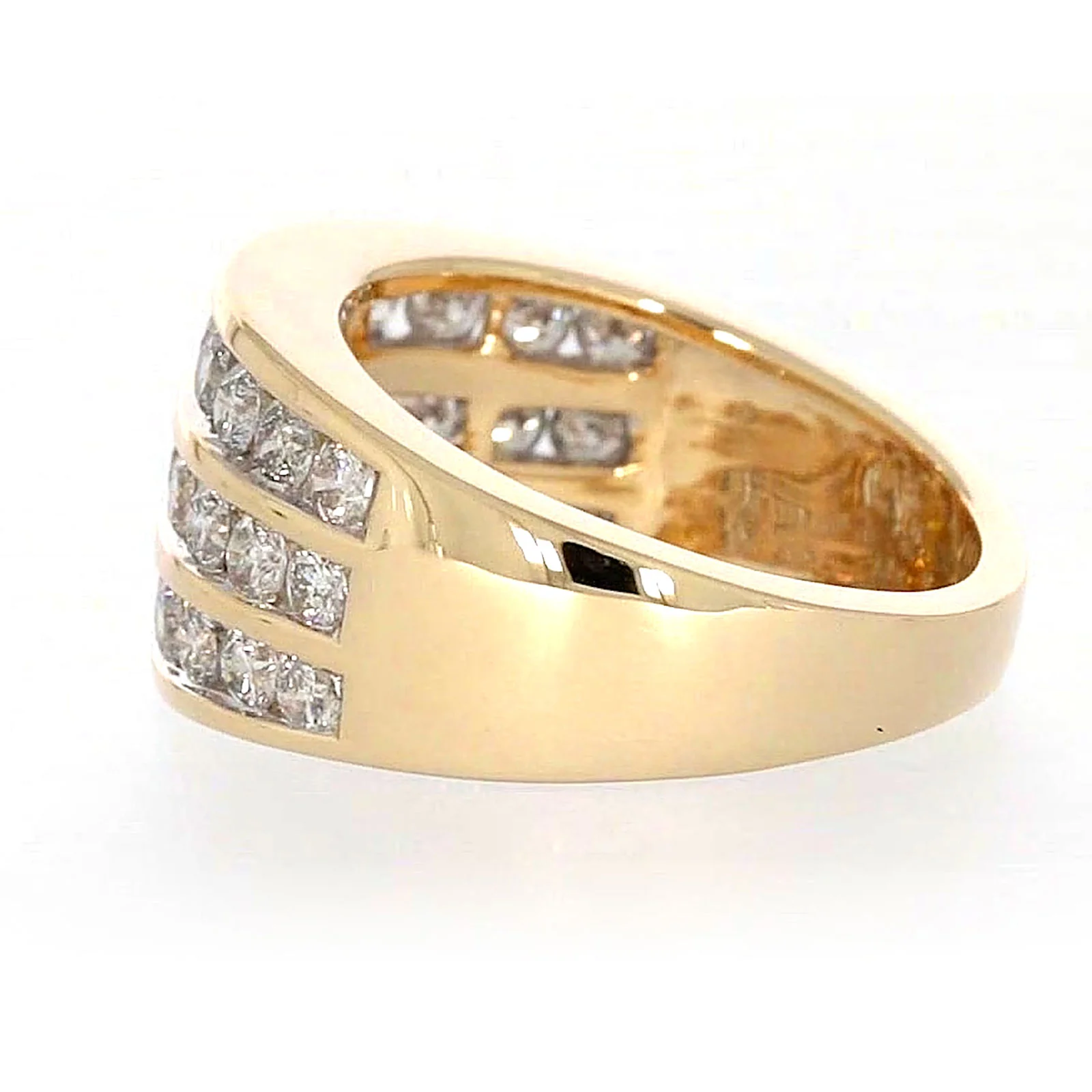 9ct Yellow Gold Round Brilliant Cut with 2 CARAT tw of Diamonds Ring - Image 24