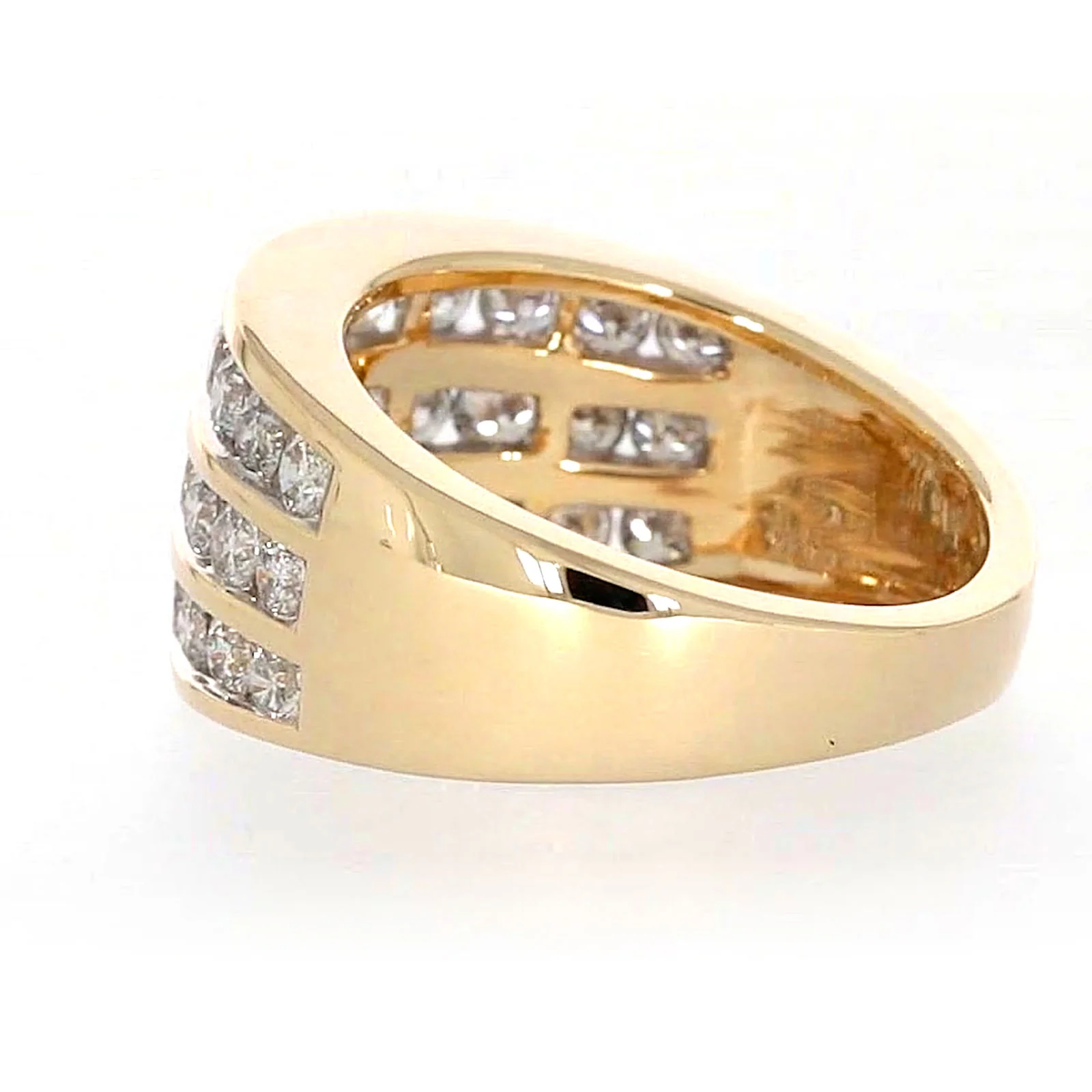 9ct Yellow Gold Round Brilliant Cut with 2 CARAT tw of Diamonds Ring - Image 26