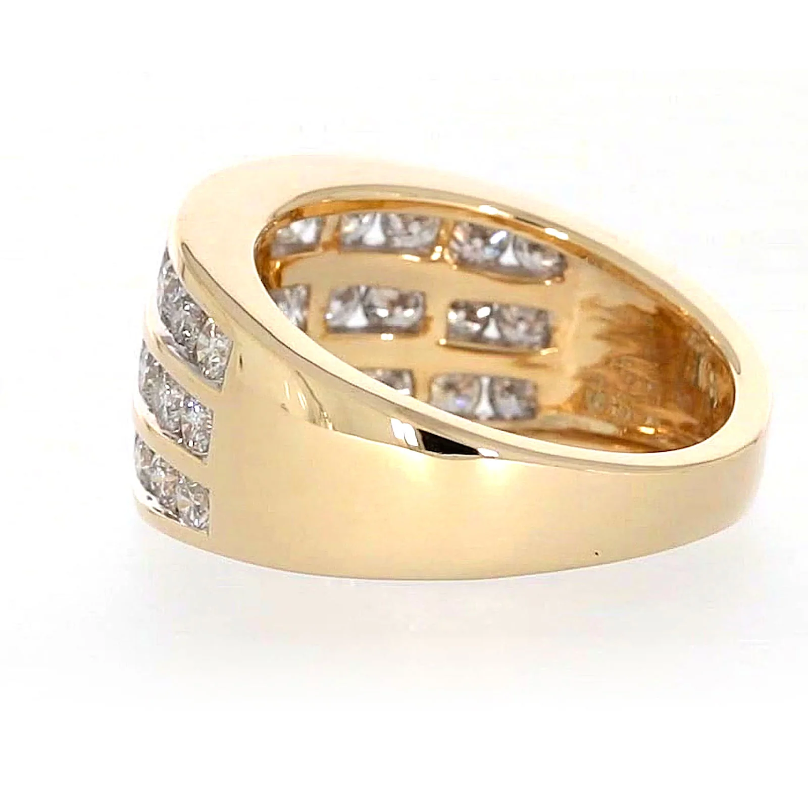 9ct Yellow Gold Round Brilliant Cut with 2 CARAT tw of Diamonds Ring - Image 27