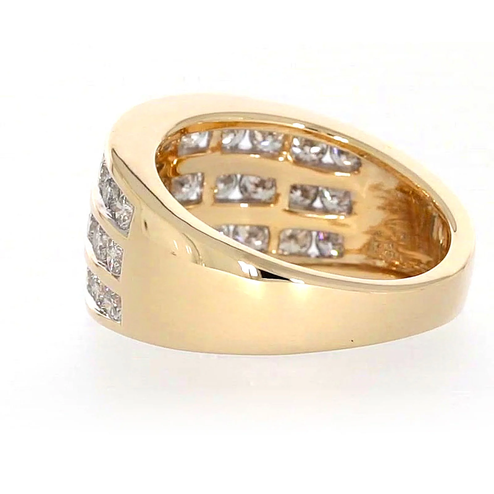 9ct Yellow Gold Round Brilliant Cut with 2 CARAT tw of Diamonds Ring - Image 28