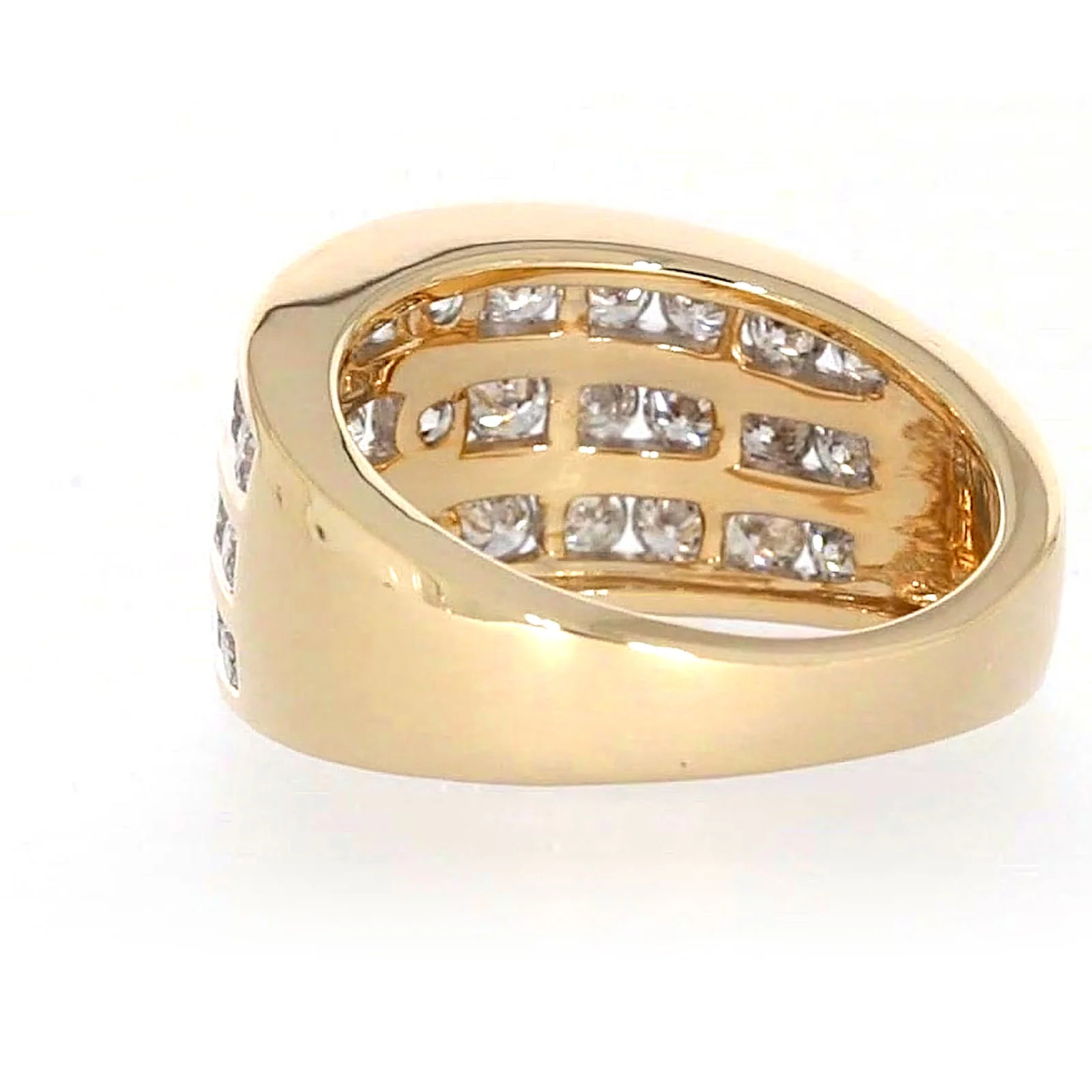 9ct Yellow Gold Round Brilliant Cut with 2 CARAT tw of Diamonds Ring - Image 31