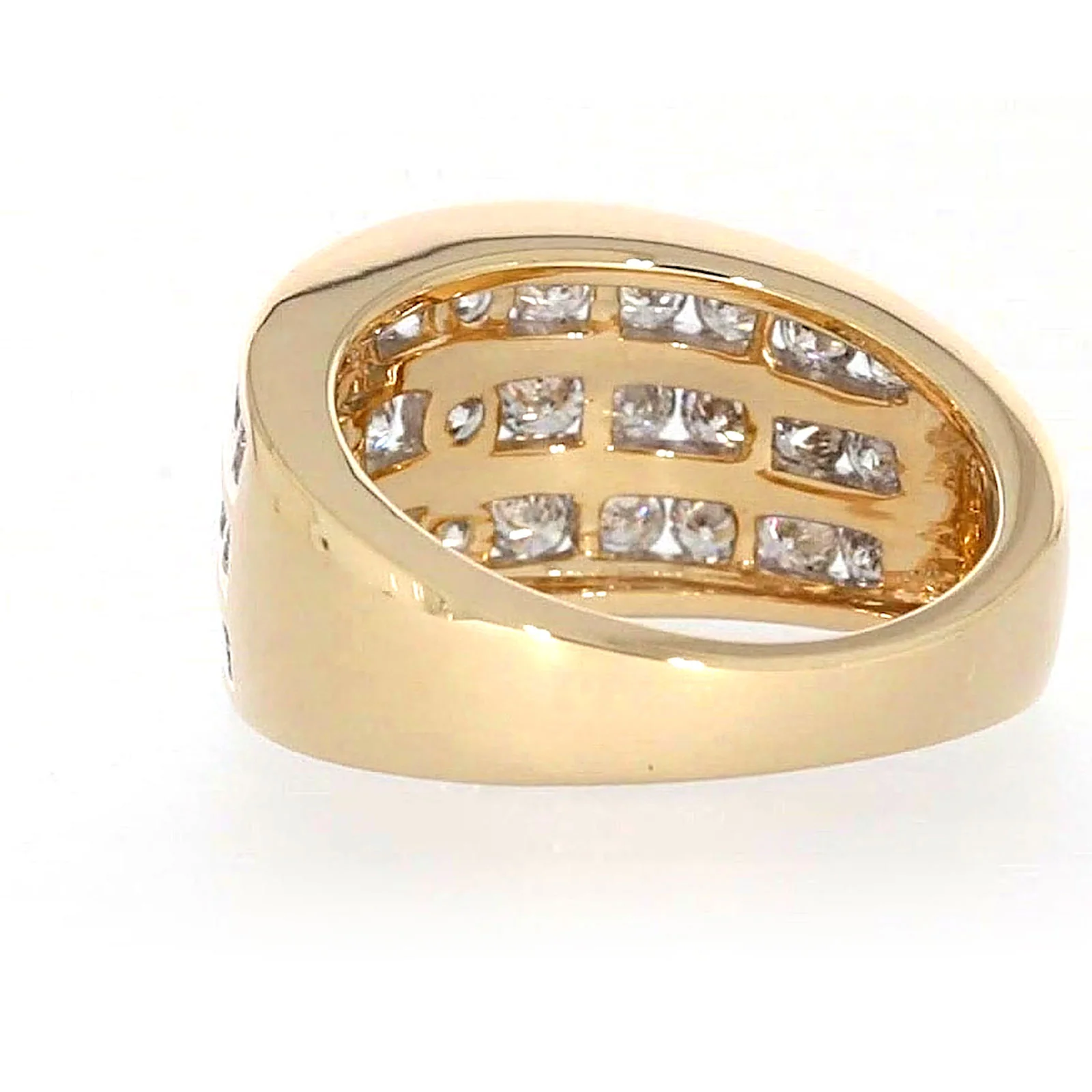 9ct Yellow Gold Round Brilliant Cut with 2 CARAT tw of Diamonds Ring - Image 32