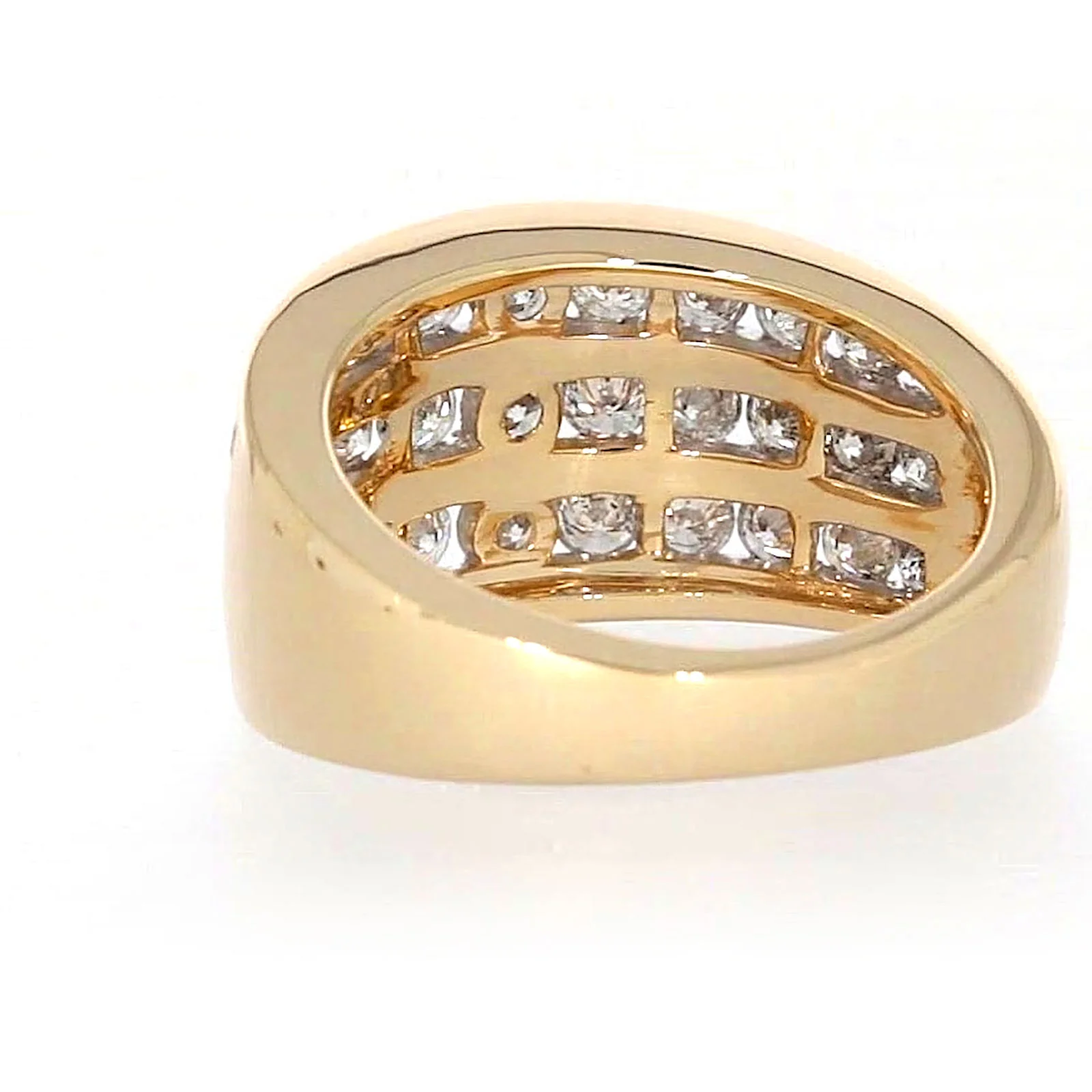 9ct Yellow Gold Round Brilliant Cut with 2 CARAT tw of Diamonds Ring - Image 34