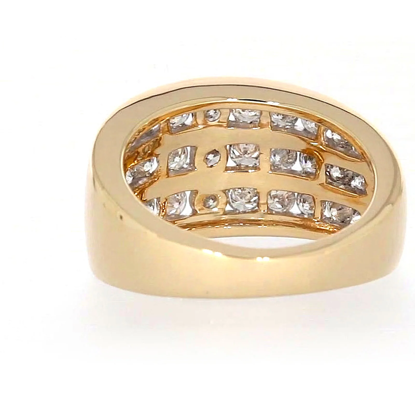 9ct Yellow Gold Round Brilliant Cut with 2 CARAT tw of Diamonds Ring - Image 35