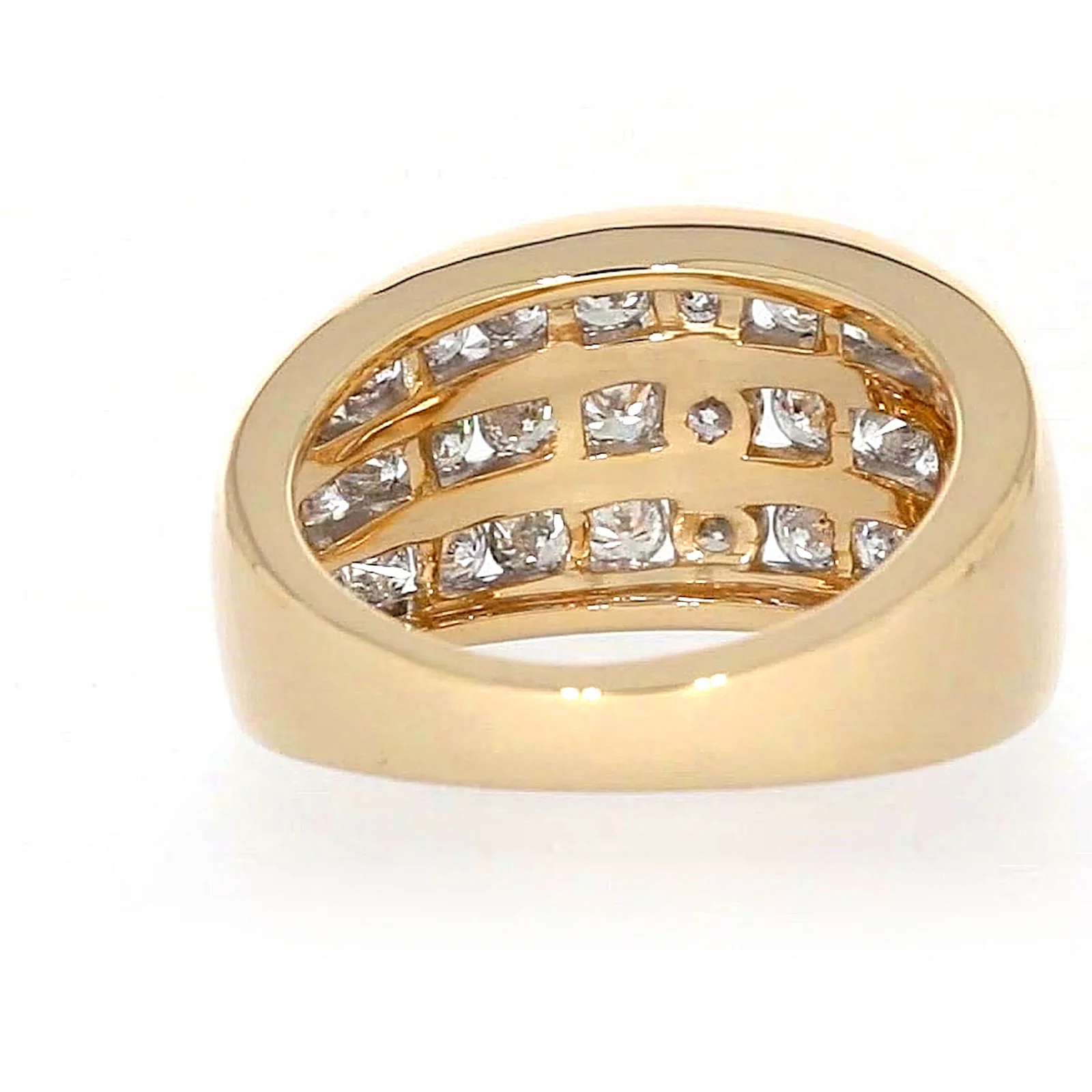 9ct Yellow Gold Round Brilliant Cut with 2 CARAT tw of Diamonds Ring - Image 40