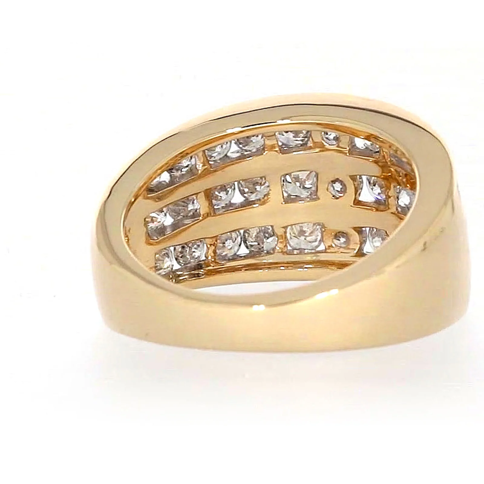 9ct Yellow Gold Round Brilliant Cut with 2 CARAT tw of Diamonds Ring - Image 42