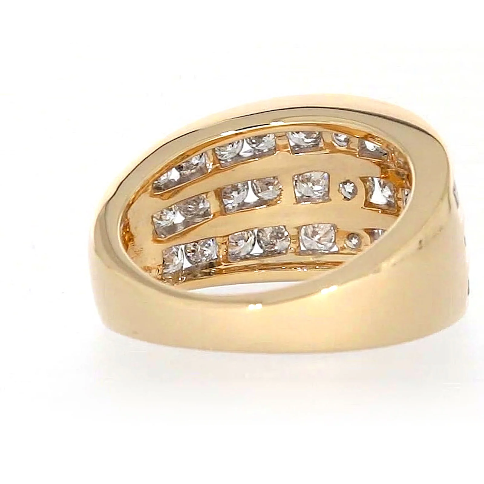 9ct Yellow Gold Round Brilliant Cut with 2 CARAT tw of Diamonds Ring - Image 43
