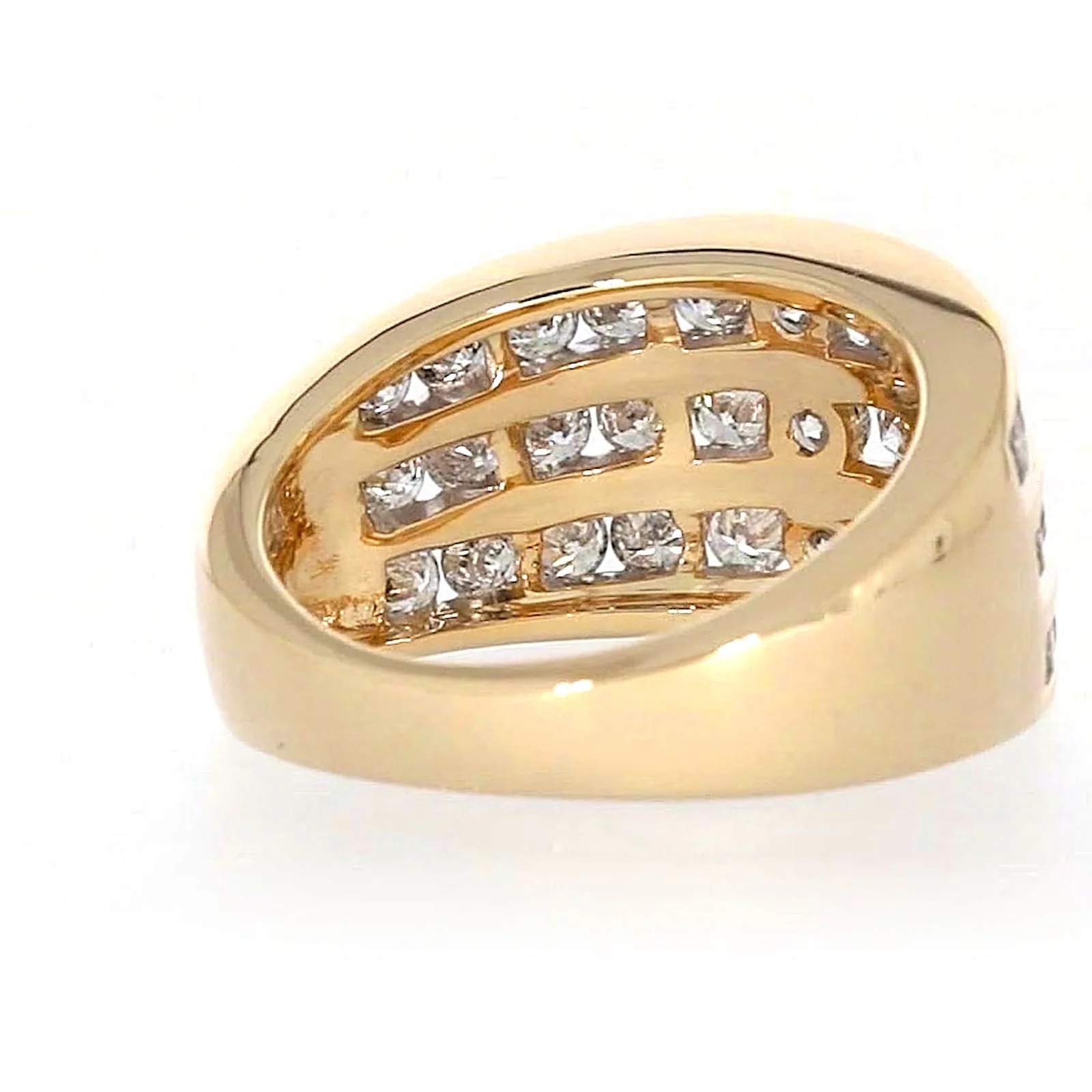 9ct Yellow Gold Round Brilliant Cut with 2 CARAT tw of Diamonds Ring - Image 44
