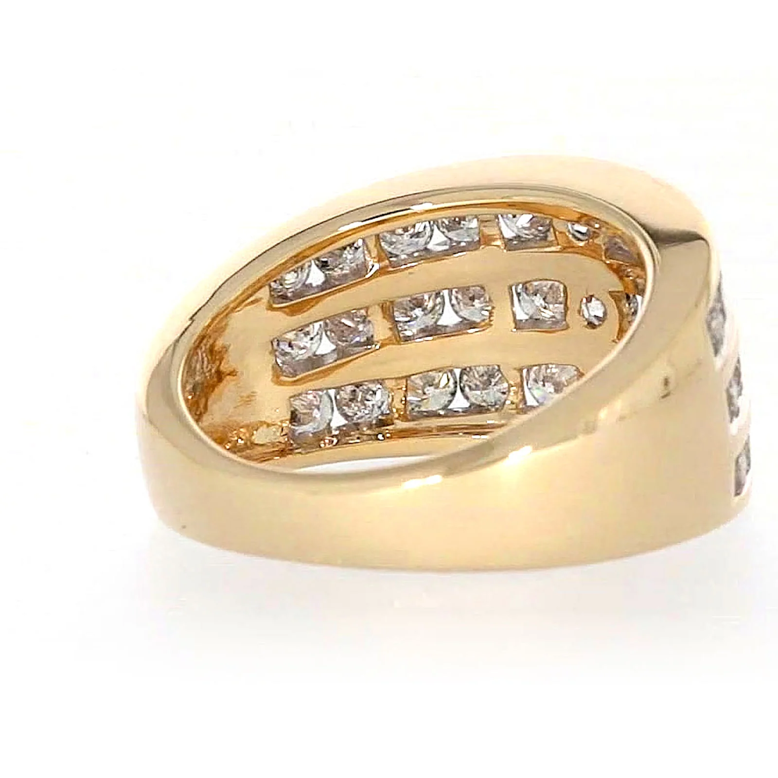 9ct Yellow Gold Round Brilliant Cut with 2 CARAT tw of Diamonds Ring - Image 45