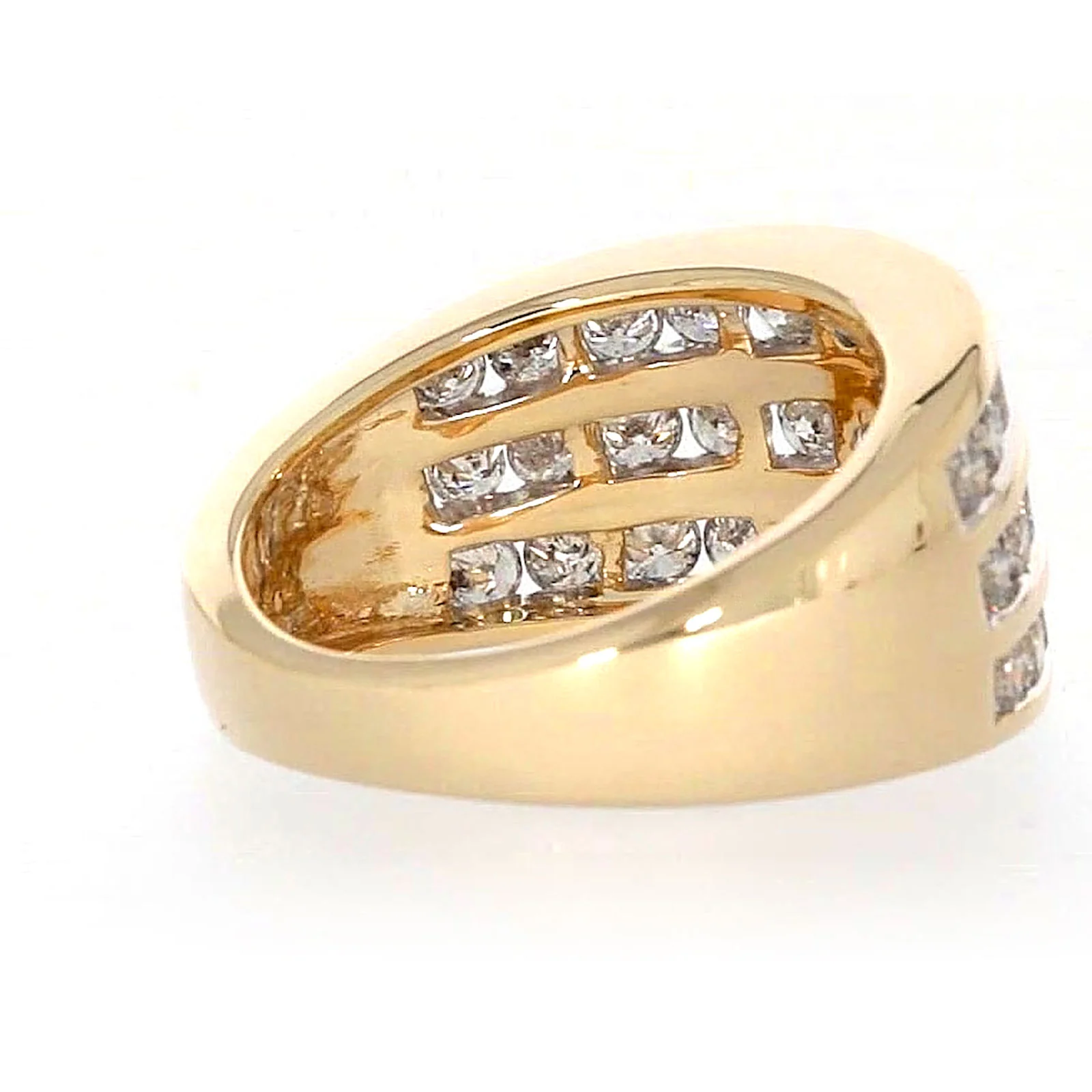 9ct Yellow Gold Round Brilliant Cut with 2 CARAT tw of Diamonds Ring - Image 47