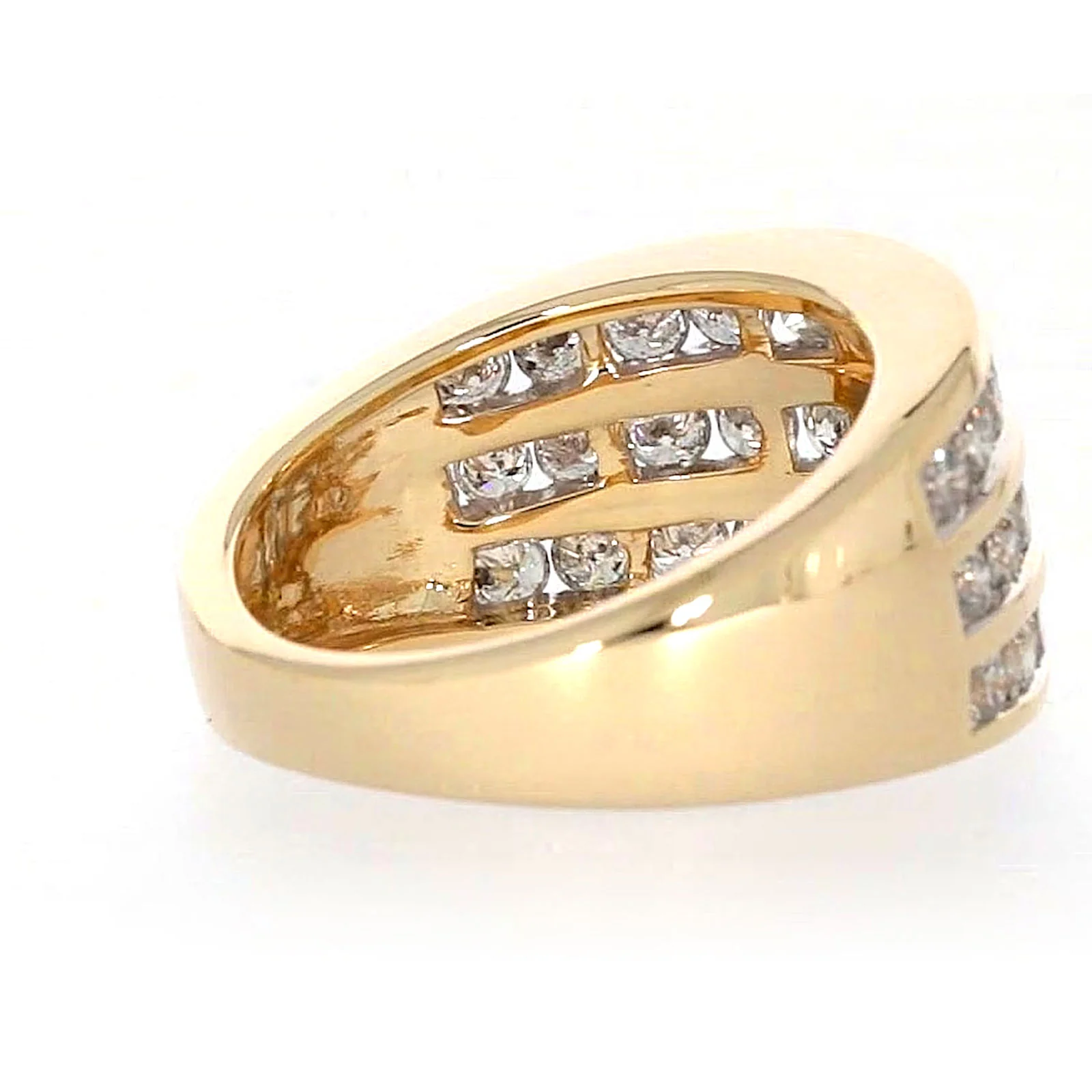 9ct Yellow Gold Round Brilliant Cut with 2 CARAT tw of Diamonds Ring - Image 48