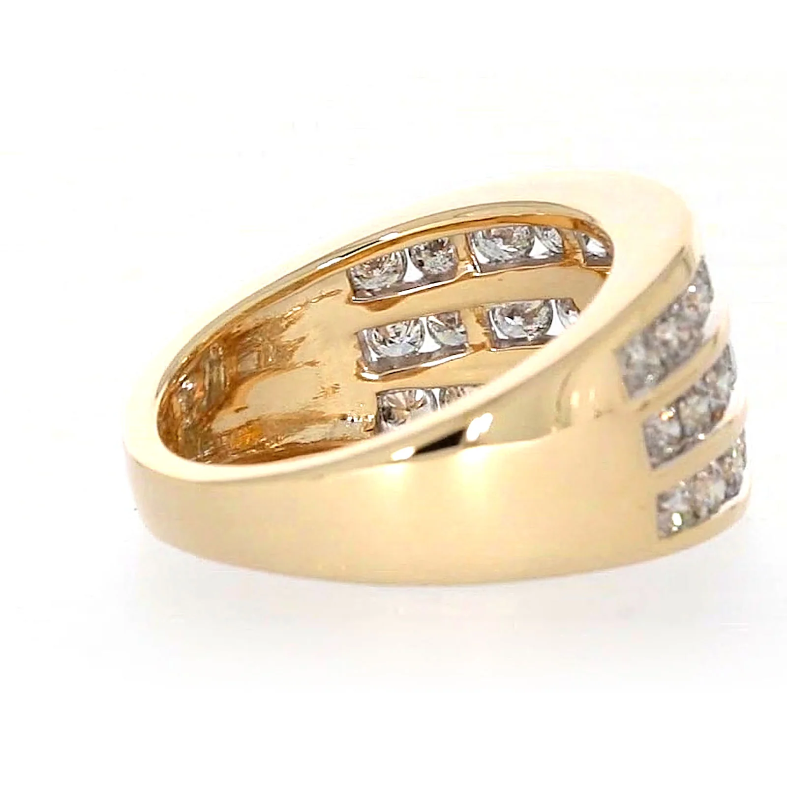9ct Yellow Gold Round Brilliant Cut with 2 CARAT tw of Diamonds Ring - Image 50