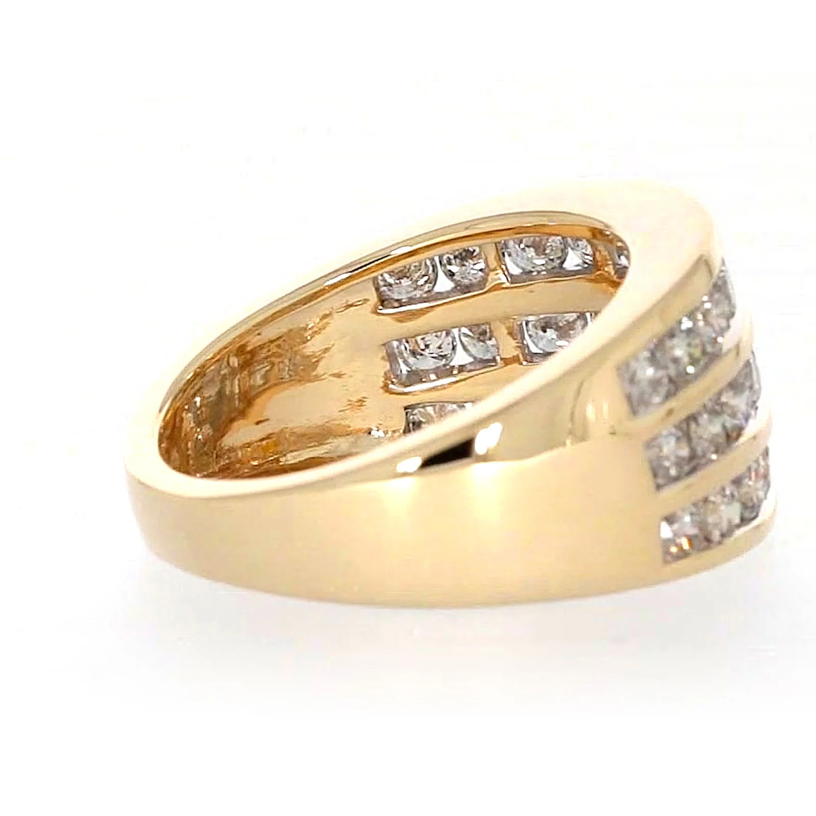 9ct Yellow Gold Round Brilliant Cut with 2 CARAT tw of Diamonds Ring - Image 51