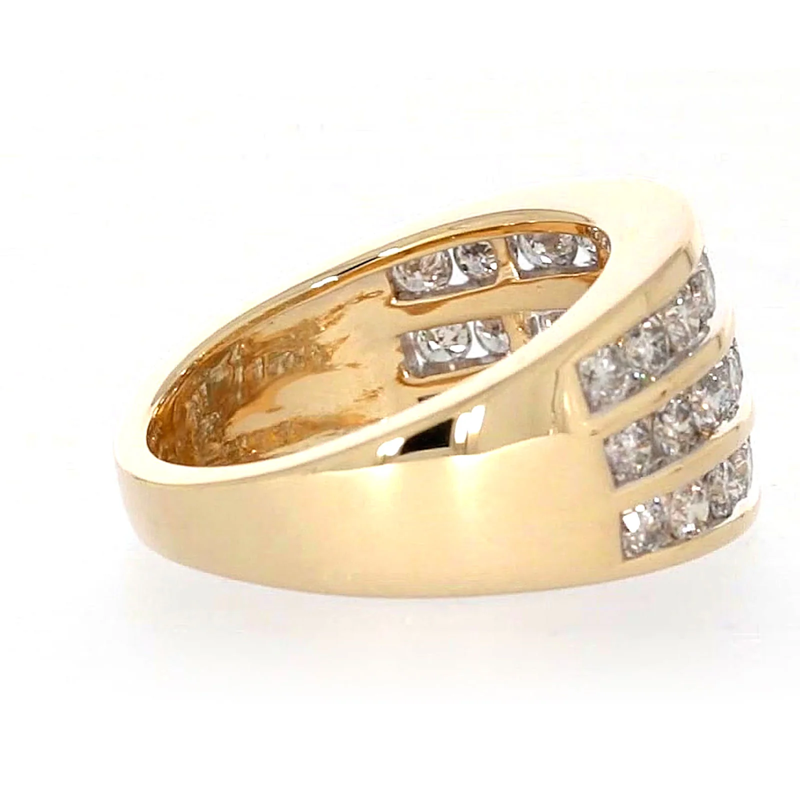 9ct Yellow Gold Round Brilliant Cut with 2 CARAT tw of Diamonds Ring - Image 52