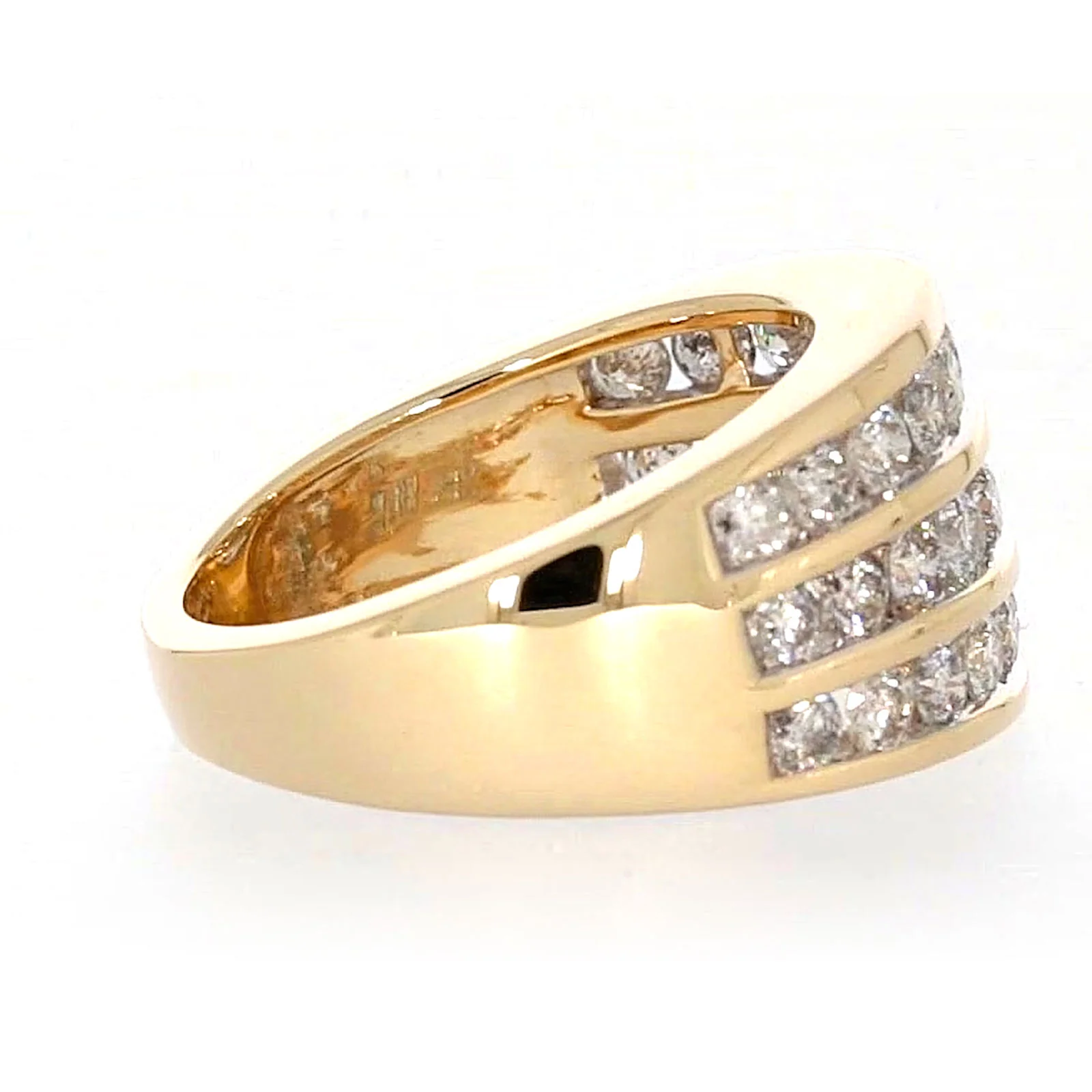 9ct Yellow Gold Round Brilliant Cut with 2 CARAT tw of Diamonds Ring - Image 54