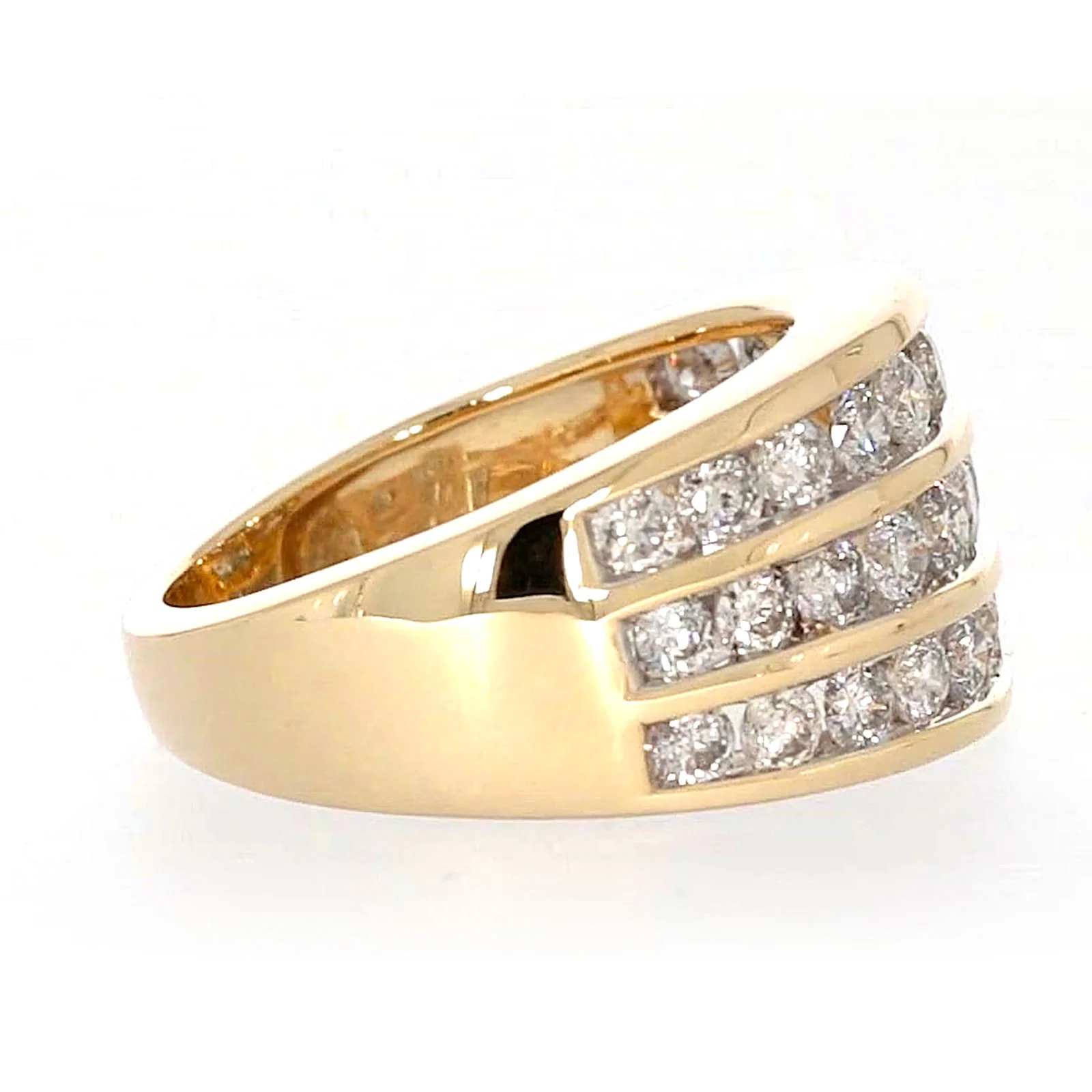 9ct Yellow Gold Round Brilliant Cut with 2 CARAT tw of Diamonds Ring - Image 57
