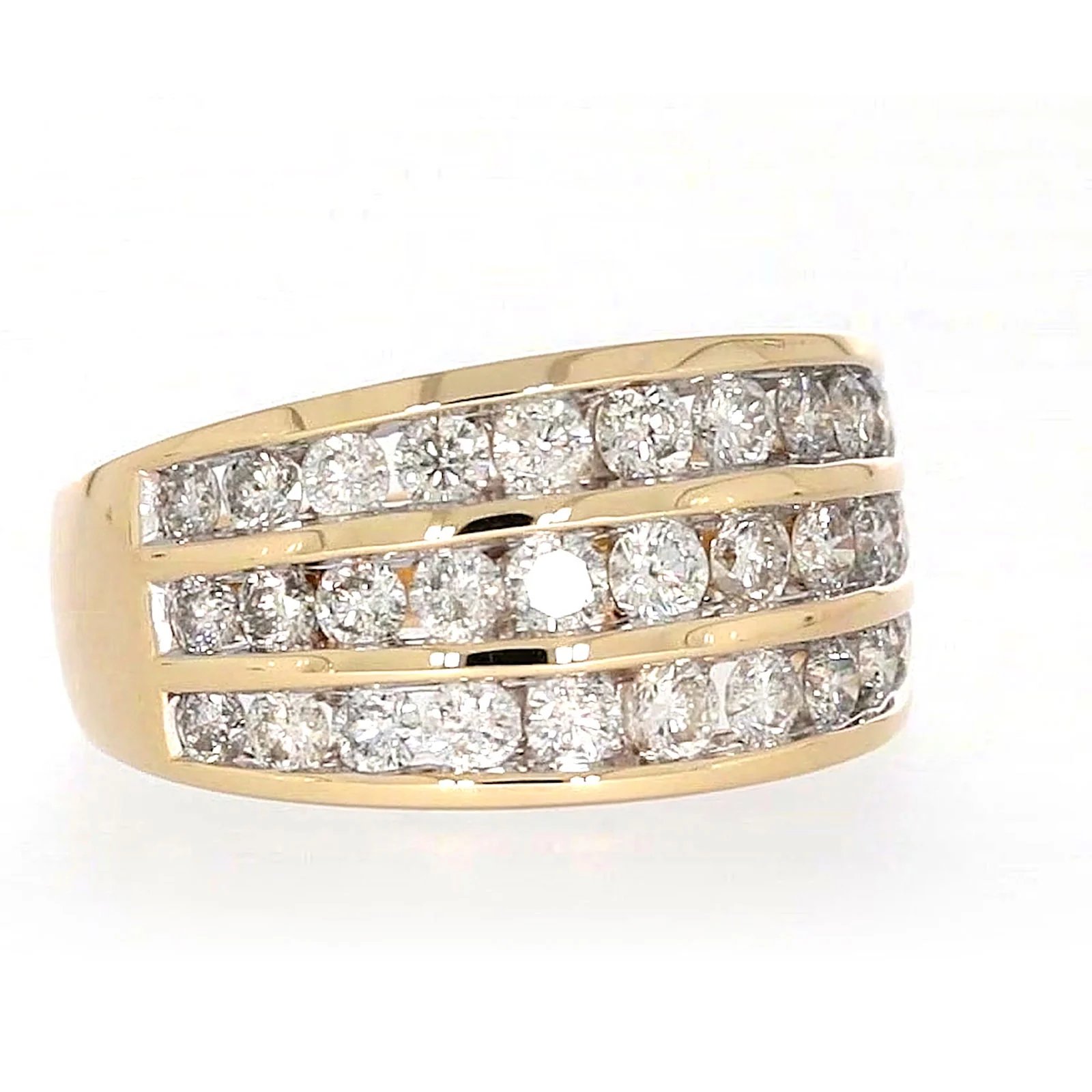 9ct Yellow Gold Round Brilliant Cut with 2 CARAT tw of Diamonds Ring - Image 69