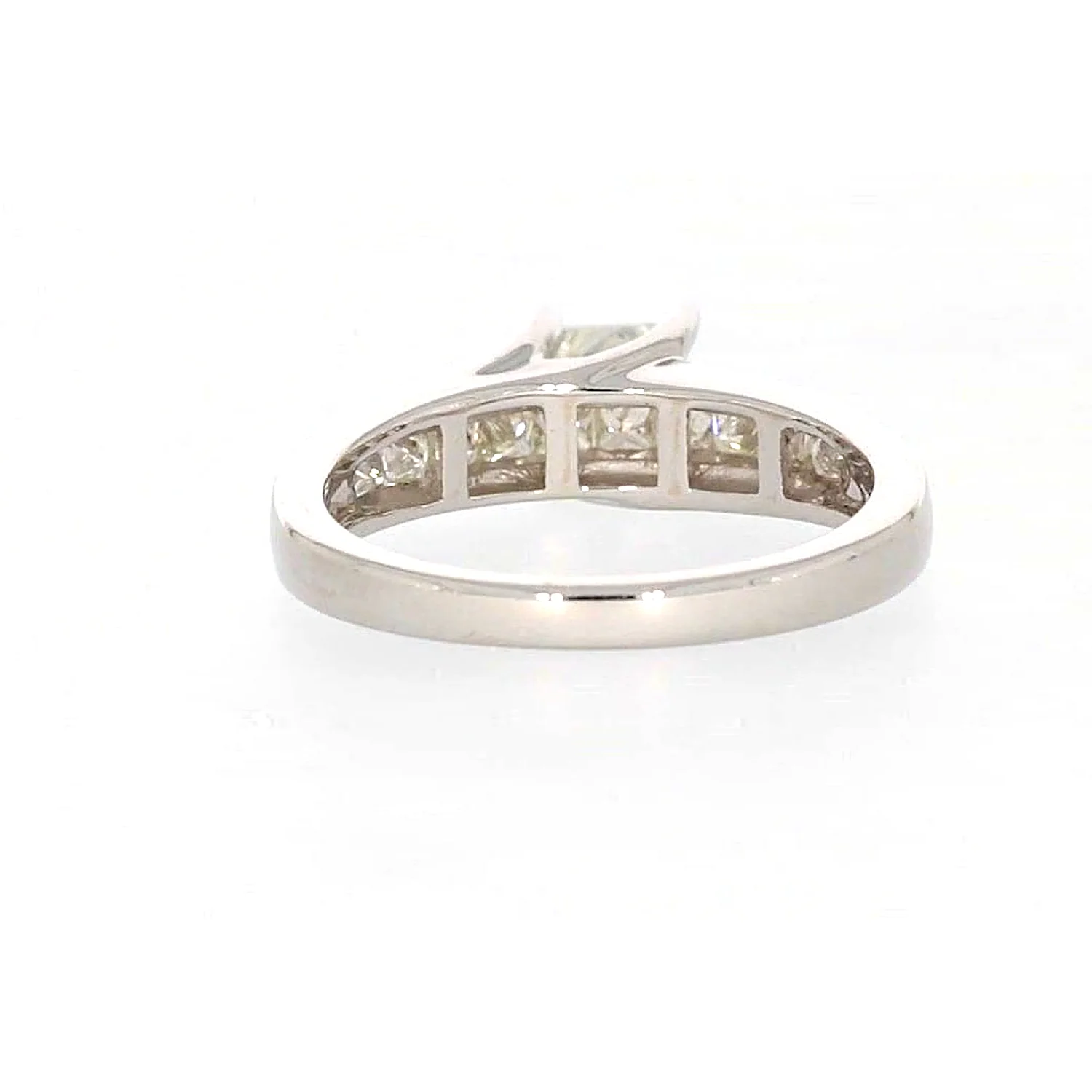 New York 14ct White Gold Princess Cut with 1 CARAT tw of Diamonds Ring - Image 40