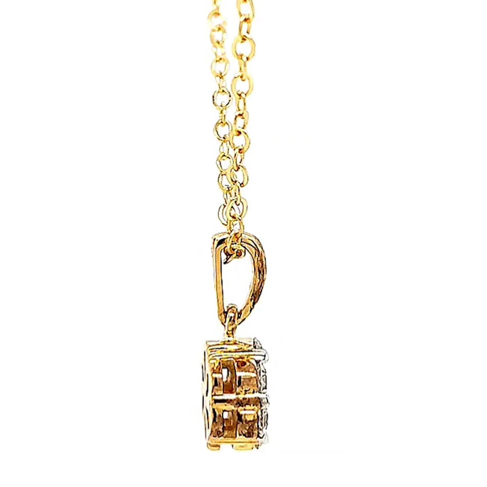 9ct Yellow Gold Round Brilliant Cut with 1/2 Carat tw of Diamonds Pendant - Image 56