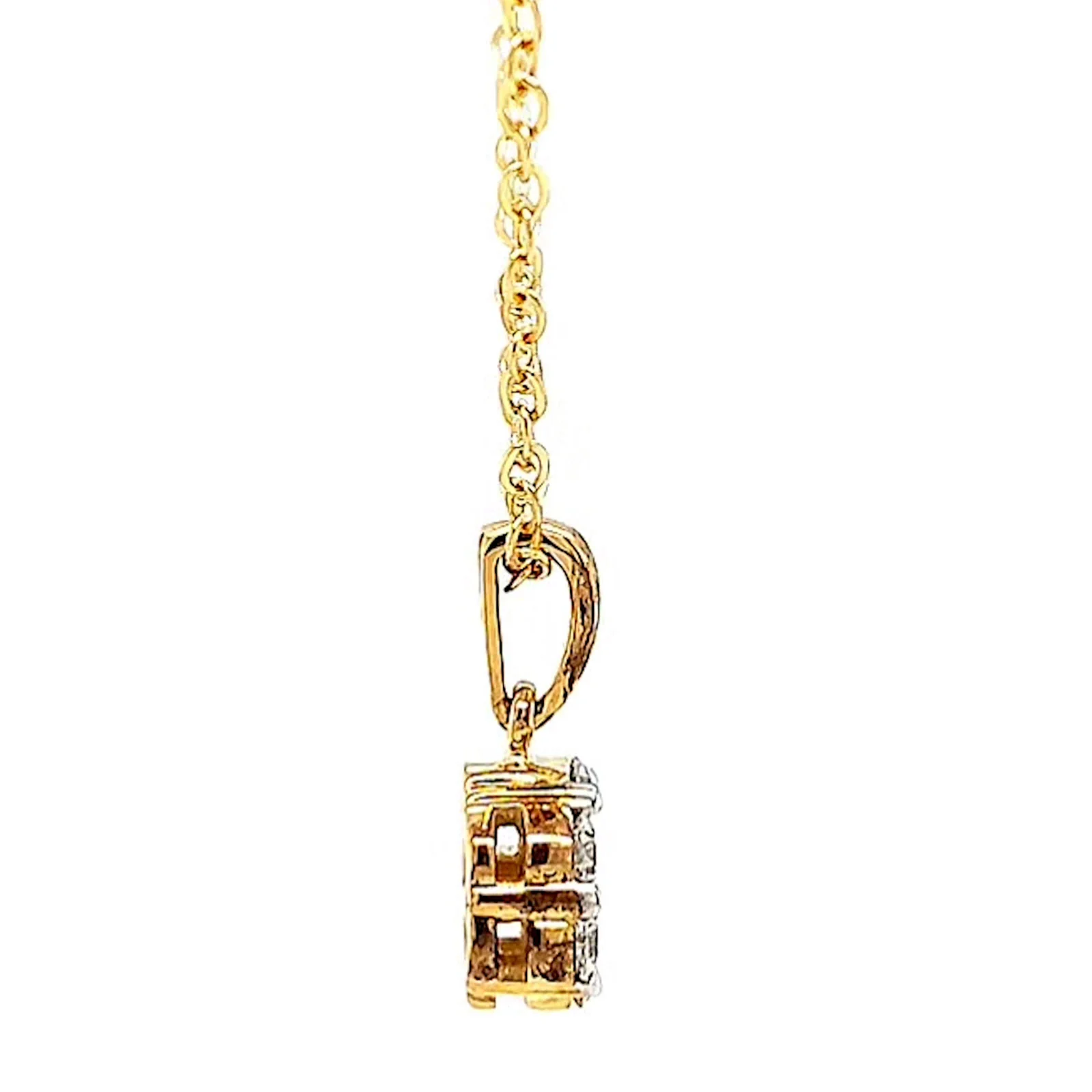 9ct Yellow Gold Round Brilliant Cut with 1/2 Carat tw of Diamonds Pendant - Image 57