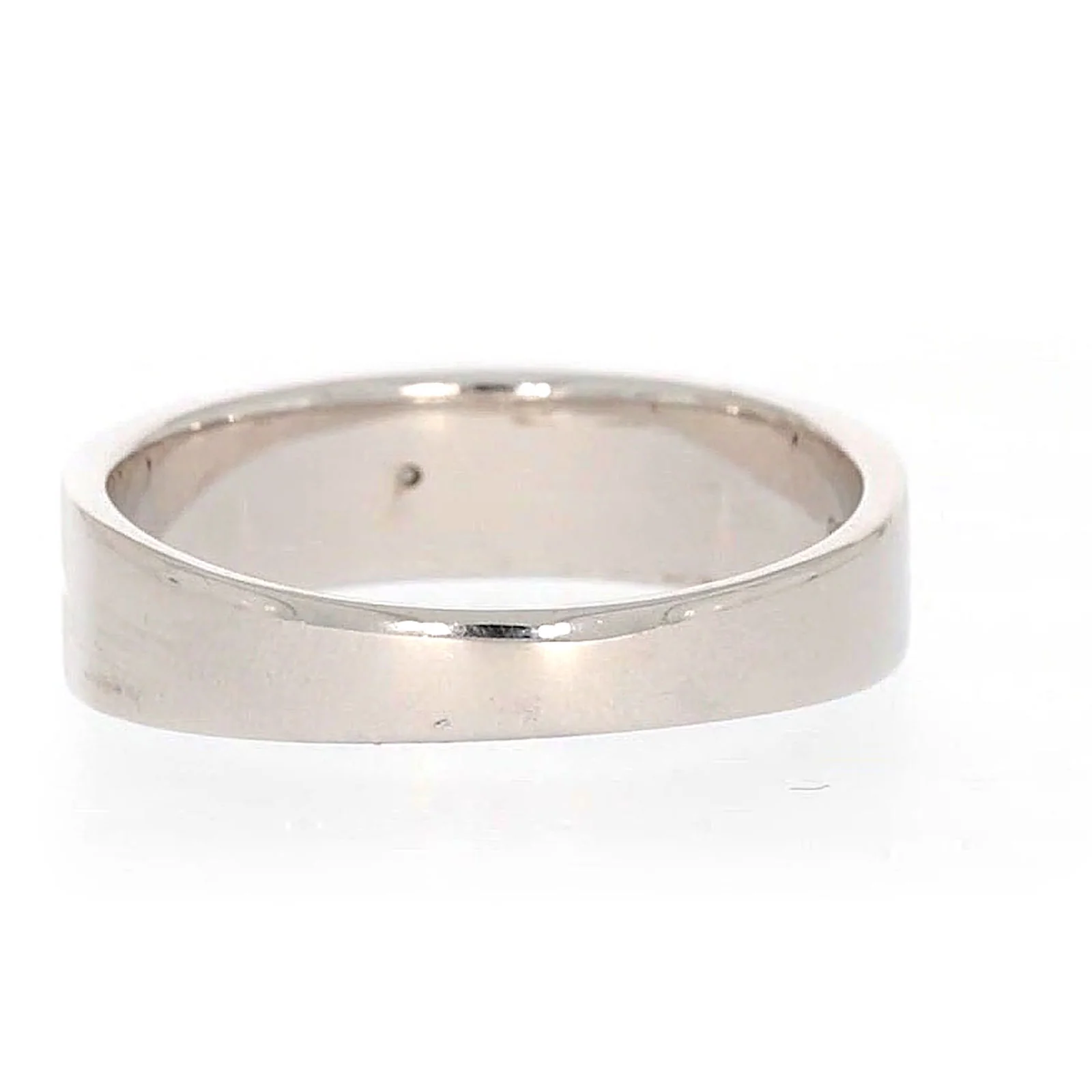 Sterling Silver Diamond Set Six Grid Design Mens Ring - Image 35