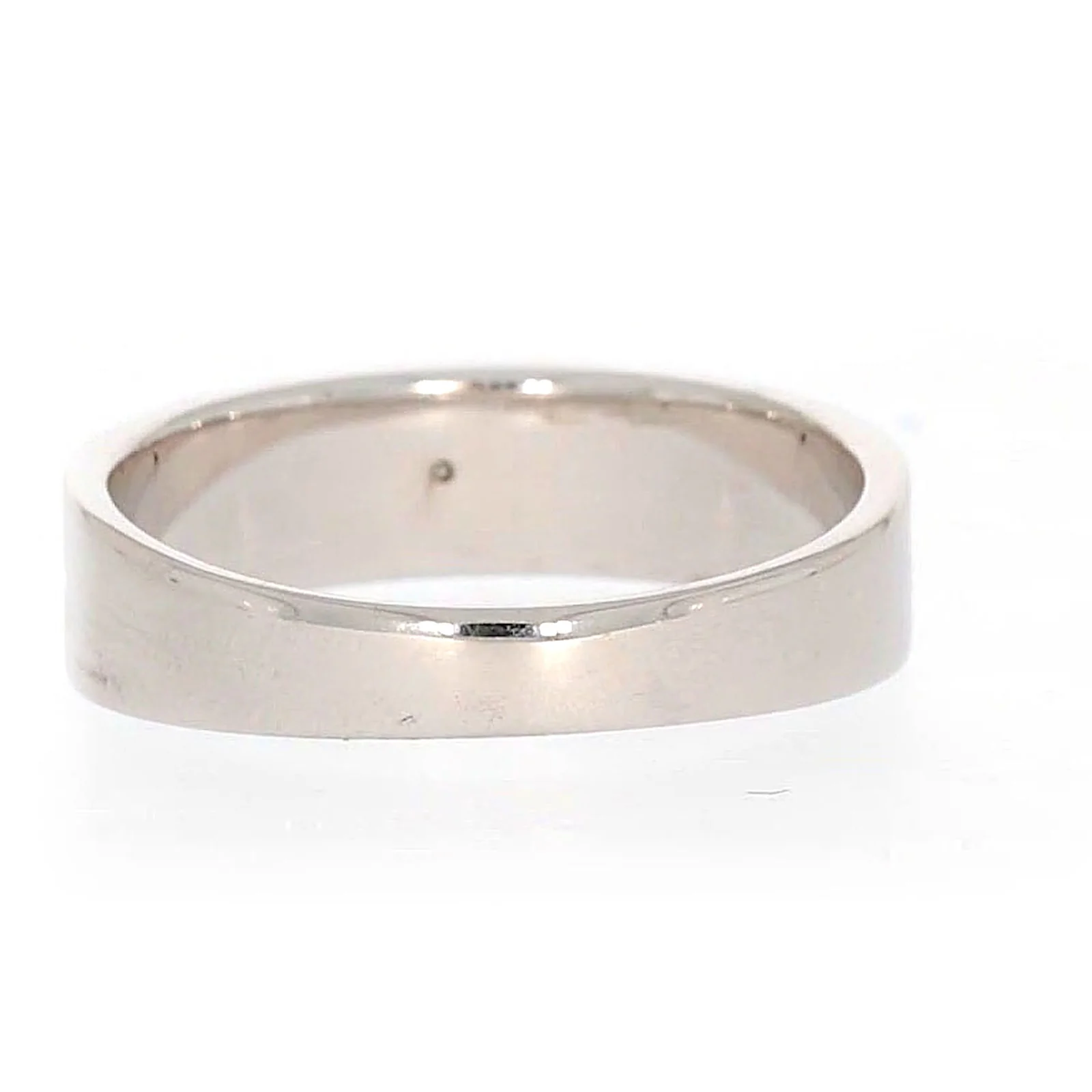 Sterling Silver Diamond Set Six Grid Design Mens Ring - Image 36