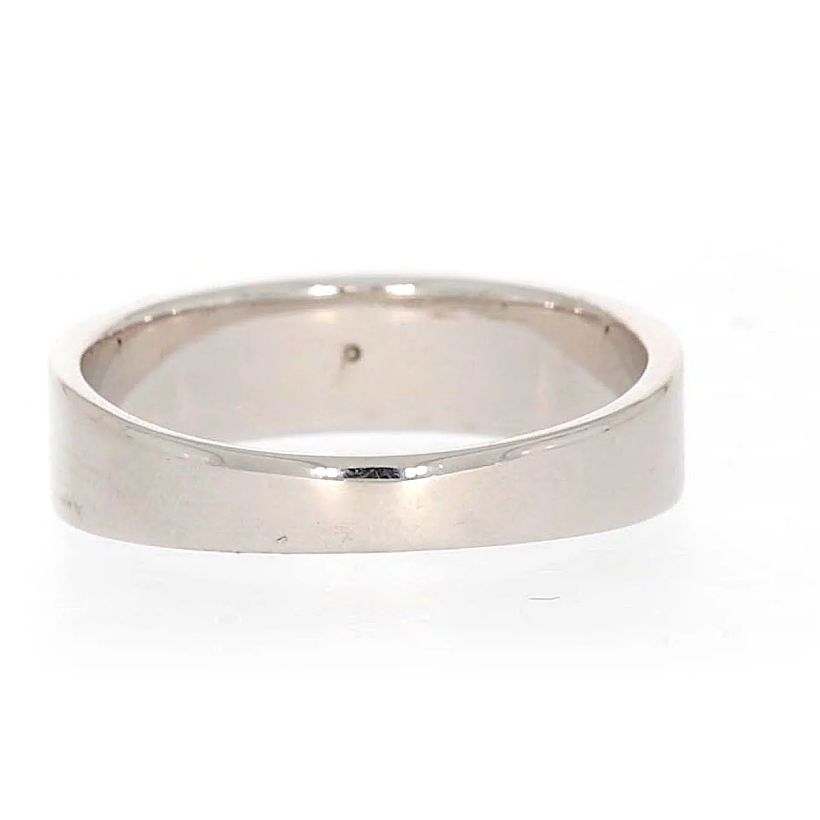 Sterling Silver Diamond Set Six Grid Design Mens Ring - Image 37