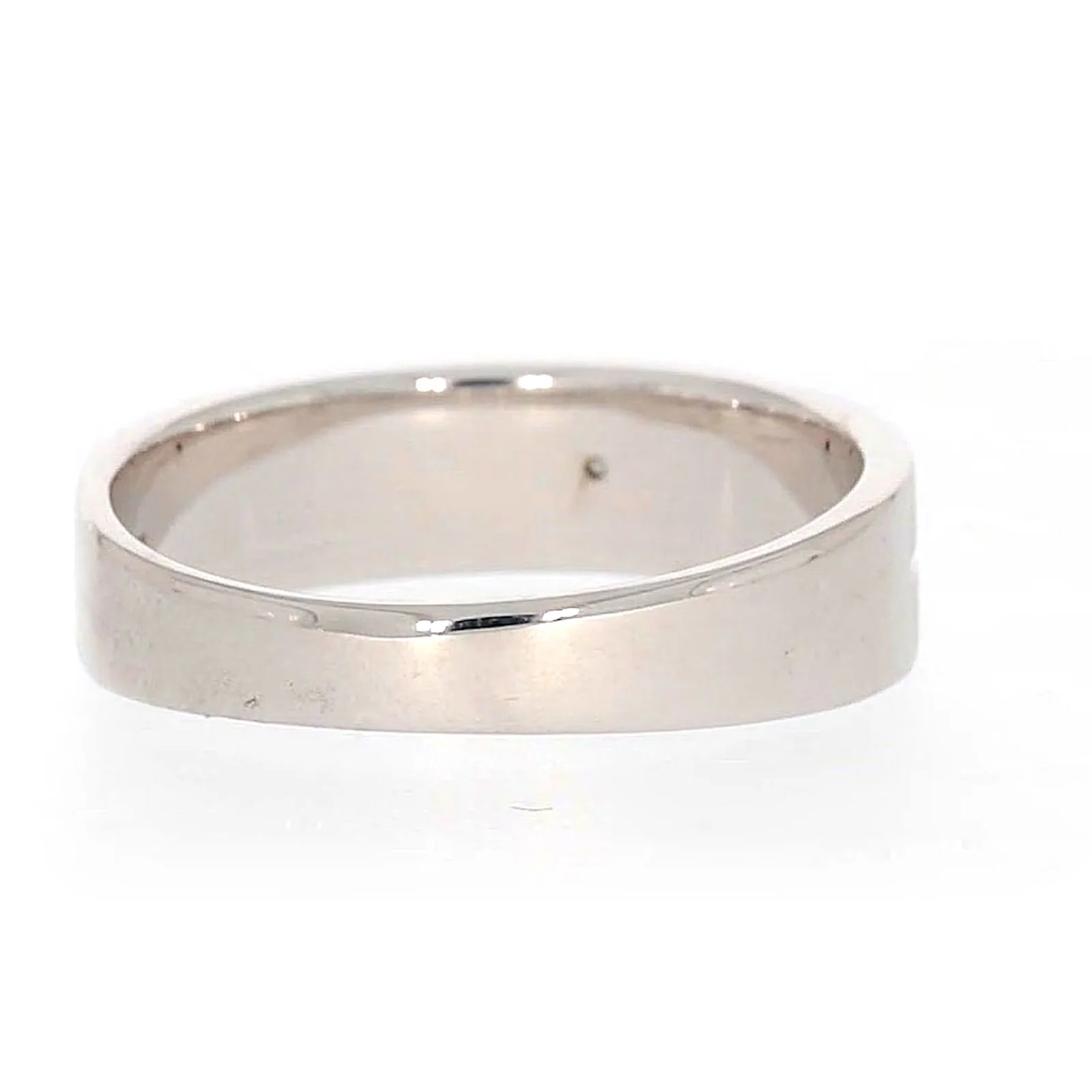 Sterling Silver Diamond Set Six Grid Design Mens Ring - Image 41