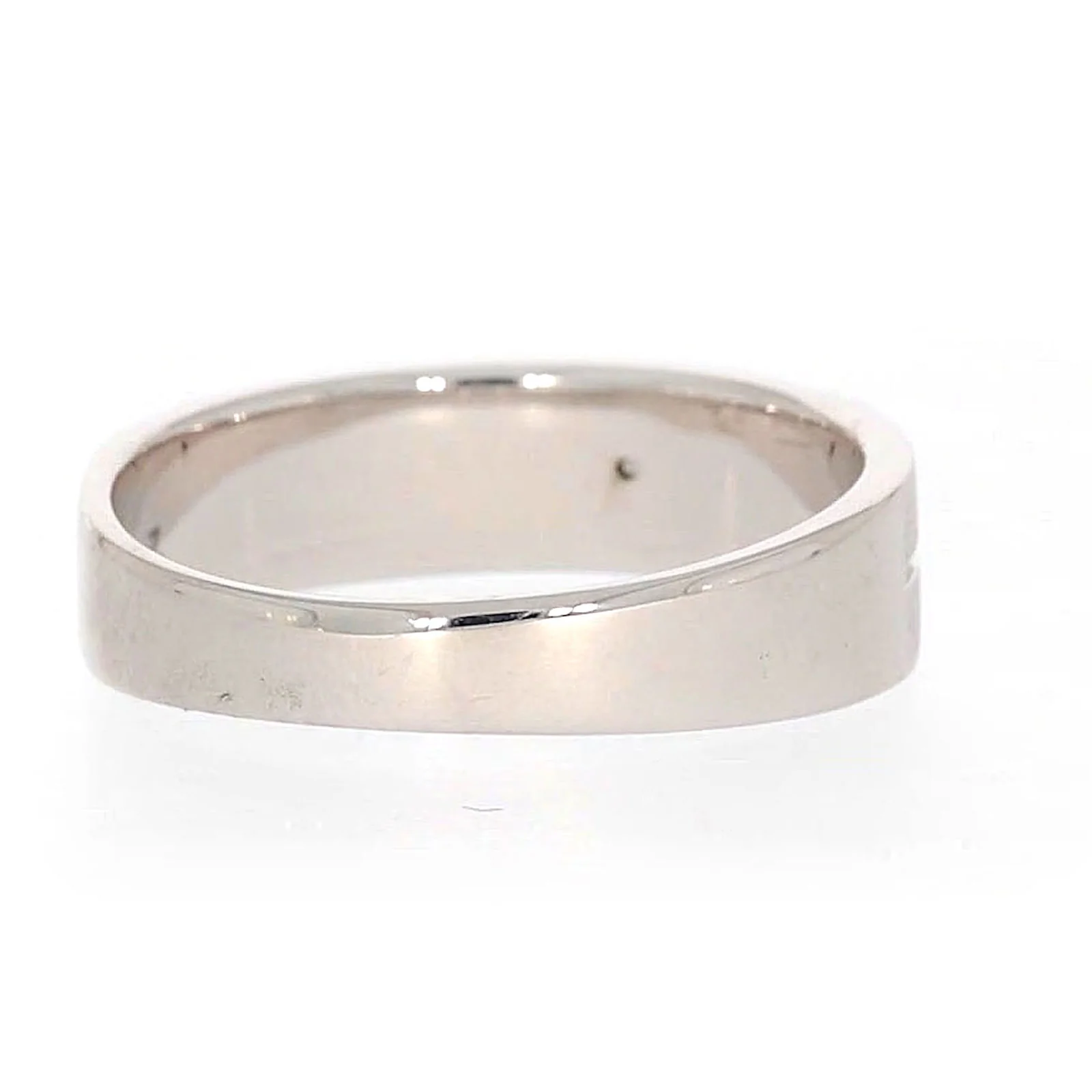 Sterling Silver Diamond Set Six Grid Design Mens Ring - Image 42