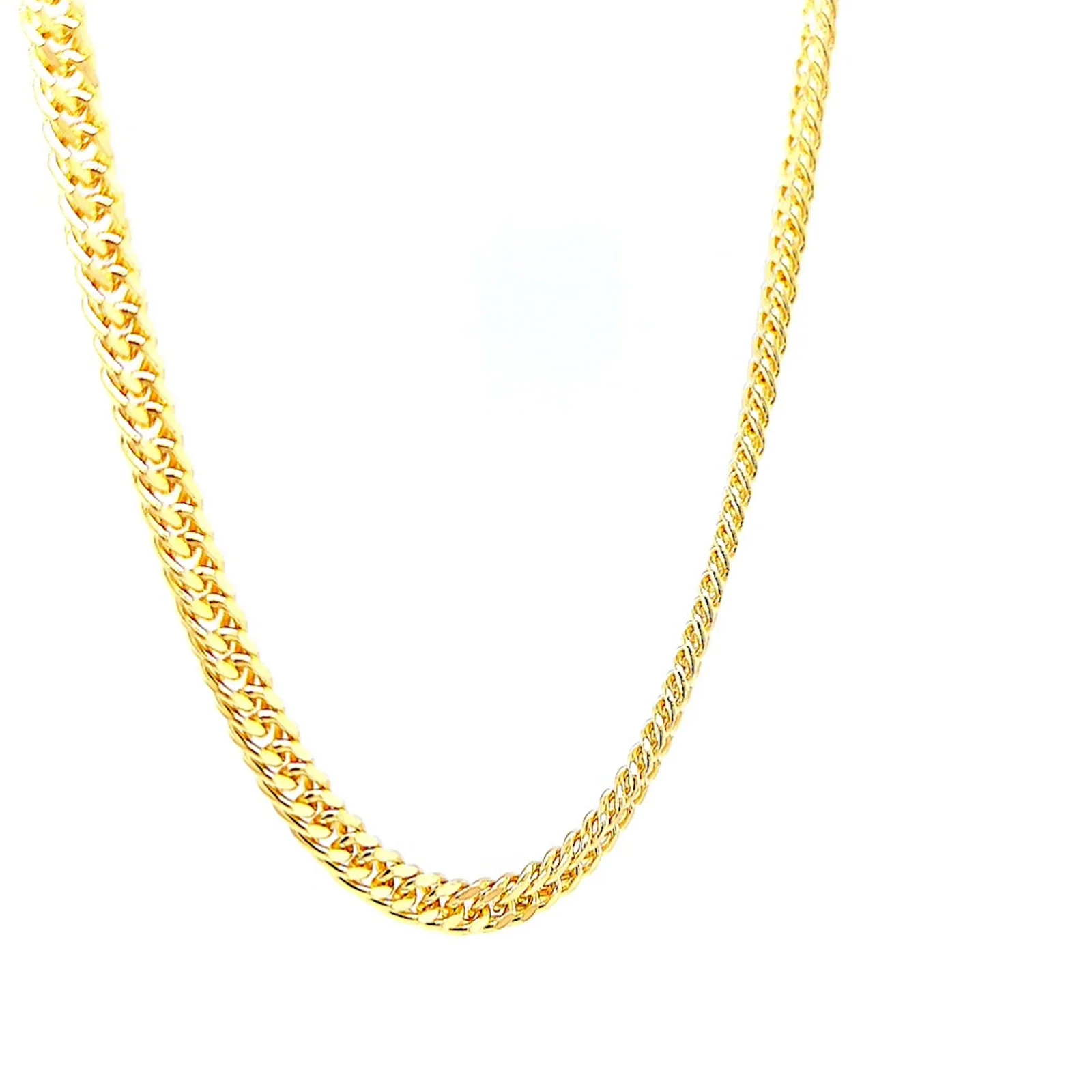 9ct Yellow Gold 55cm Double Curb Chain - Image 32