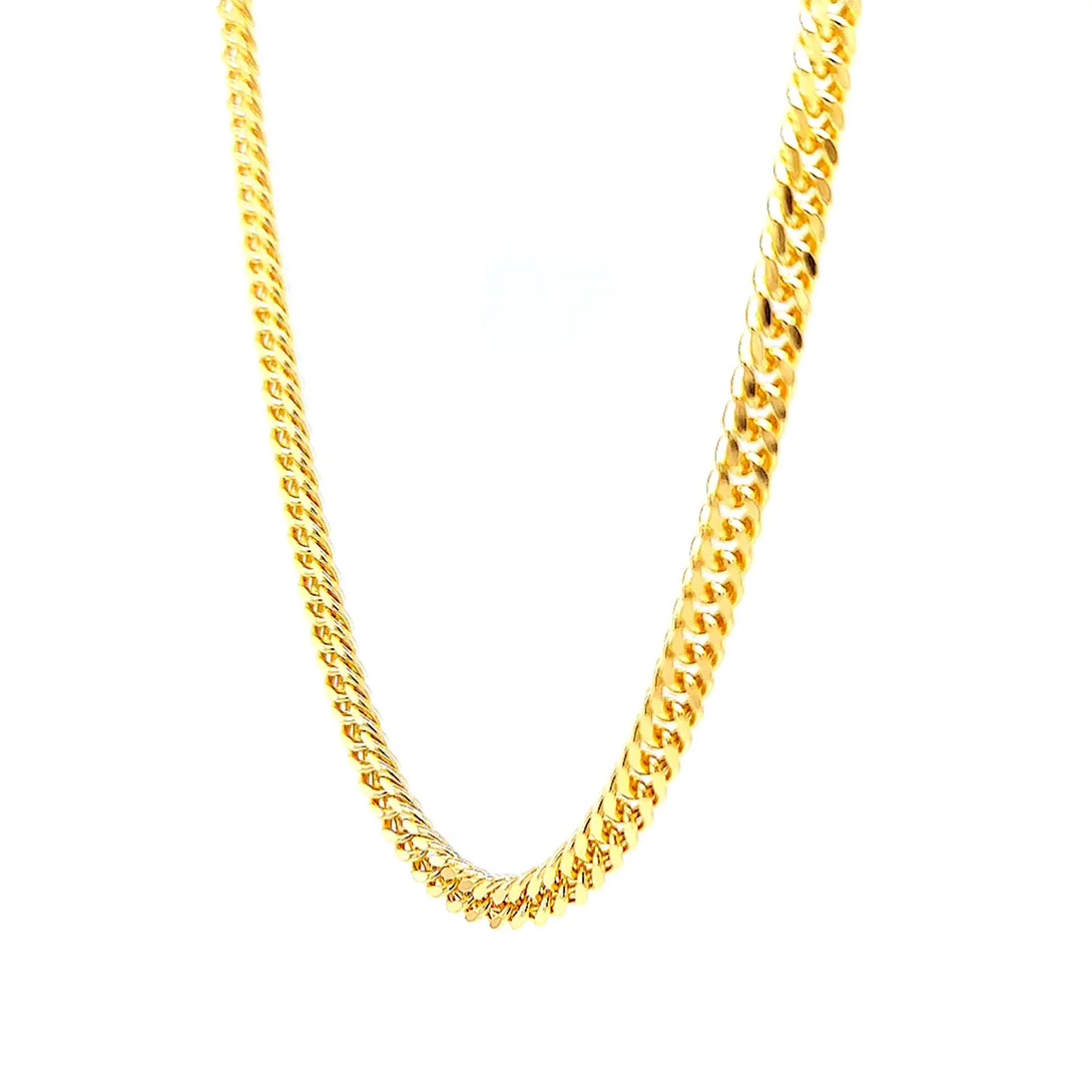 9ct Yellow Gold 55cm Double Curb Chain - Image 49