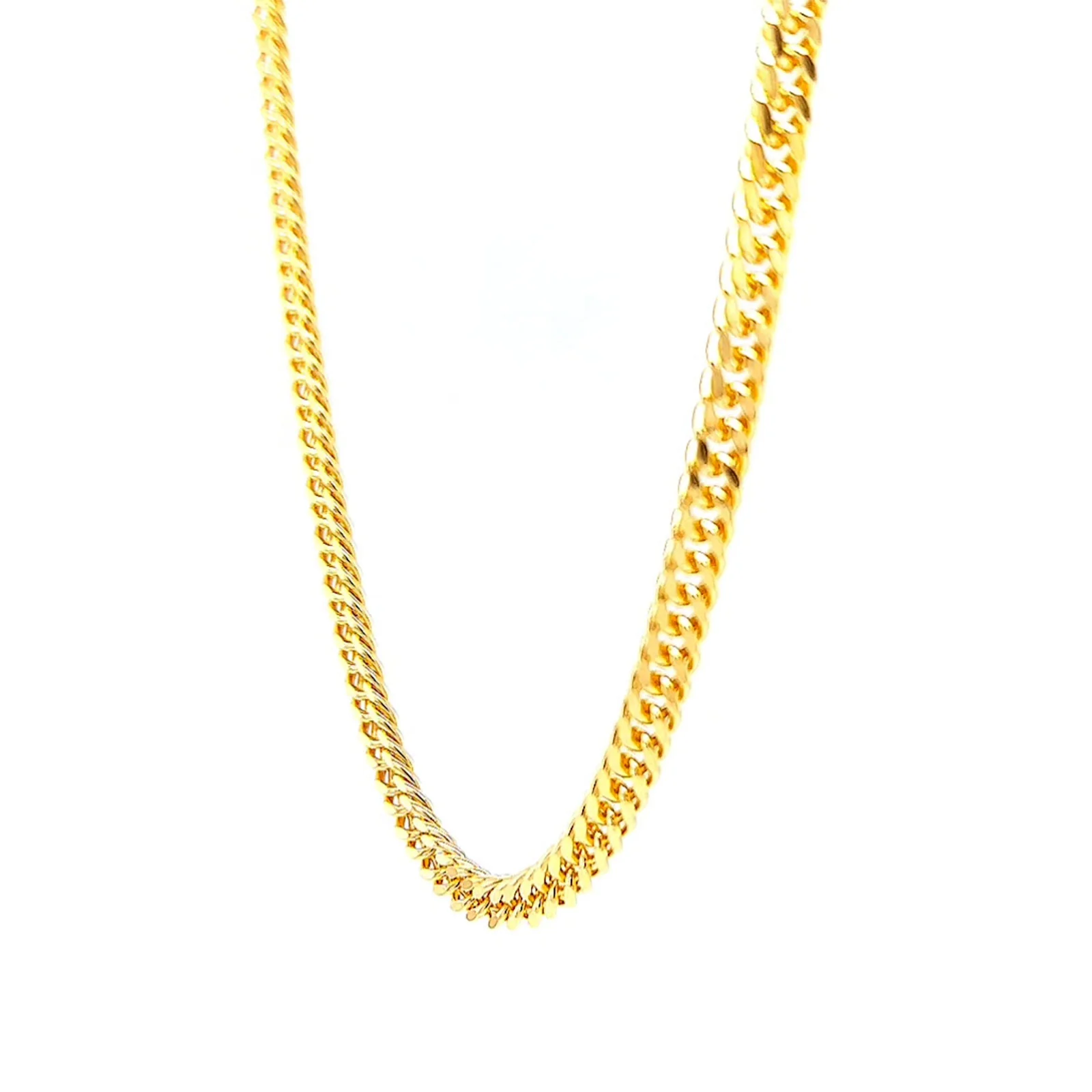 9ct Yellow Gold 55cm Double Curb Chain - Image 50
