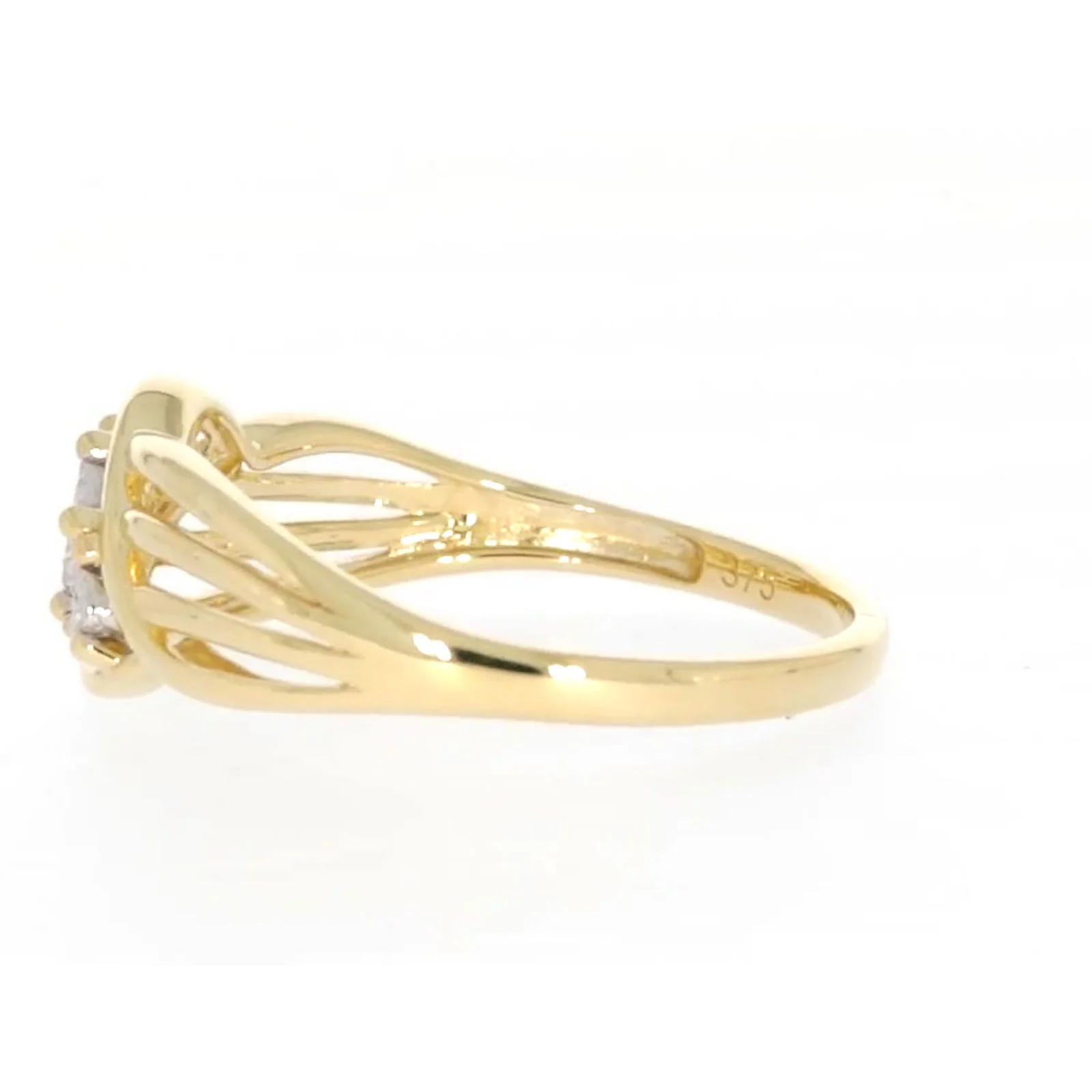 9ct Yellow Gold & Diamond Set Ring - Image 20