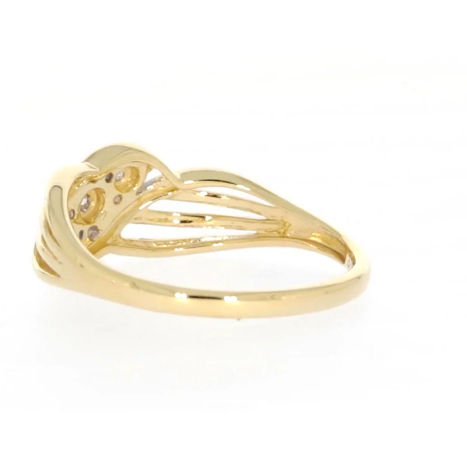 9ct Yellow Gold & Diamond Set Ring - Image 28